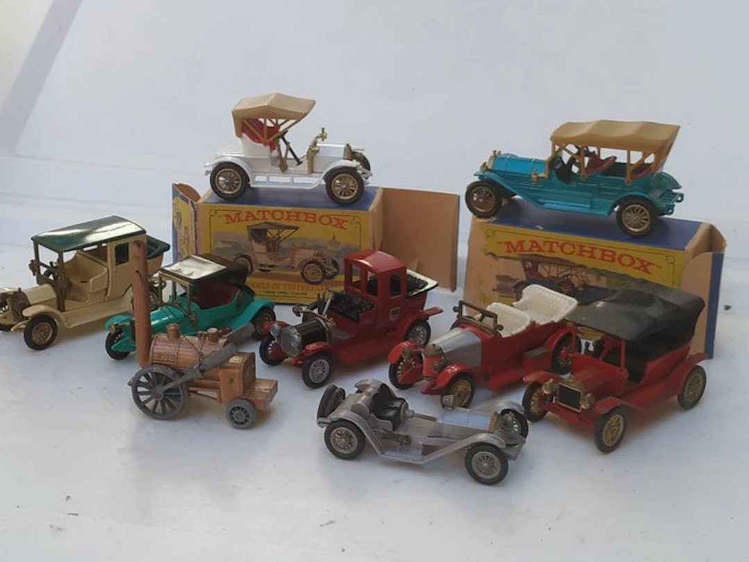 Matchbox Yesteryear Series & Benbros 1:76 - Model sports...