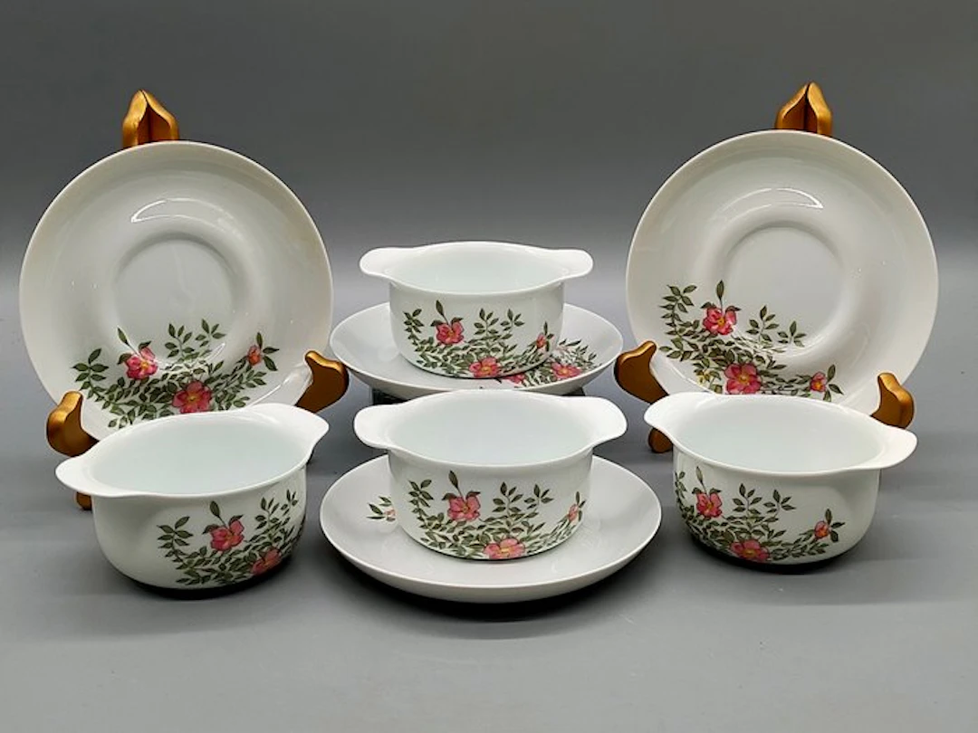 Dinner set - Hutschenreuther Tavola Suppentassen Set – 4...