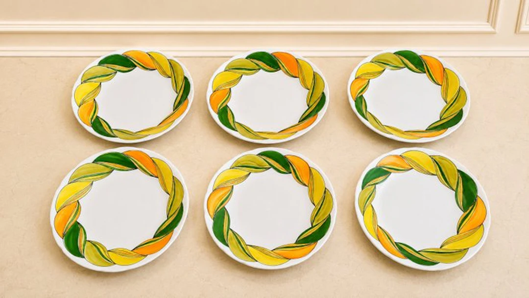 Villeroy & Boch - 6 Assiettes creuses - Table service for...