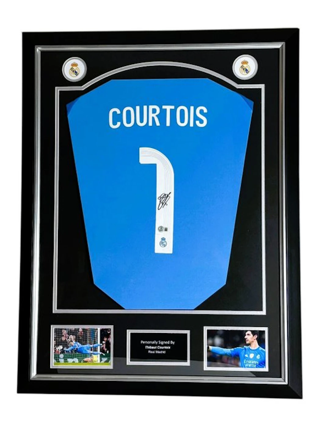 Real Madrid - Spanish Football League - Thibaut Courtois...