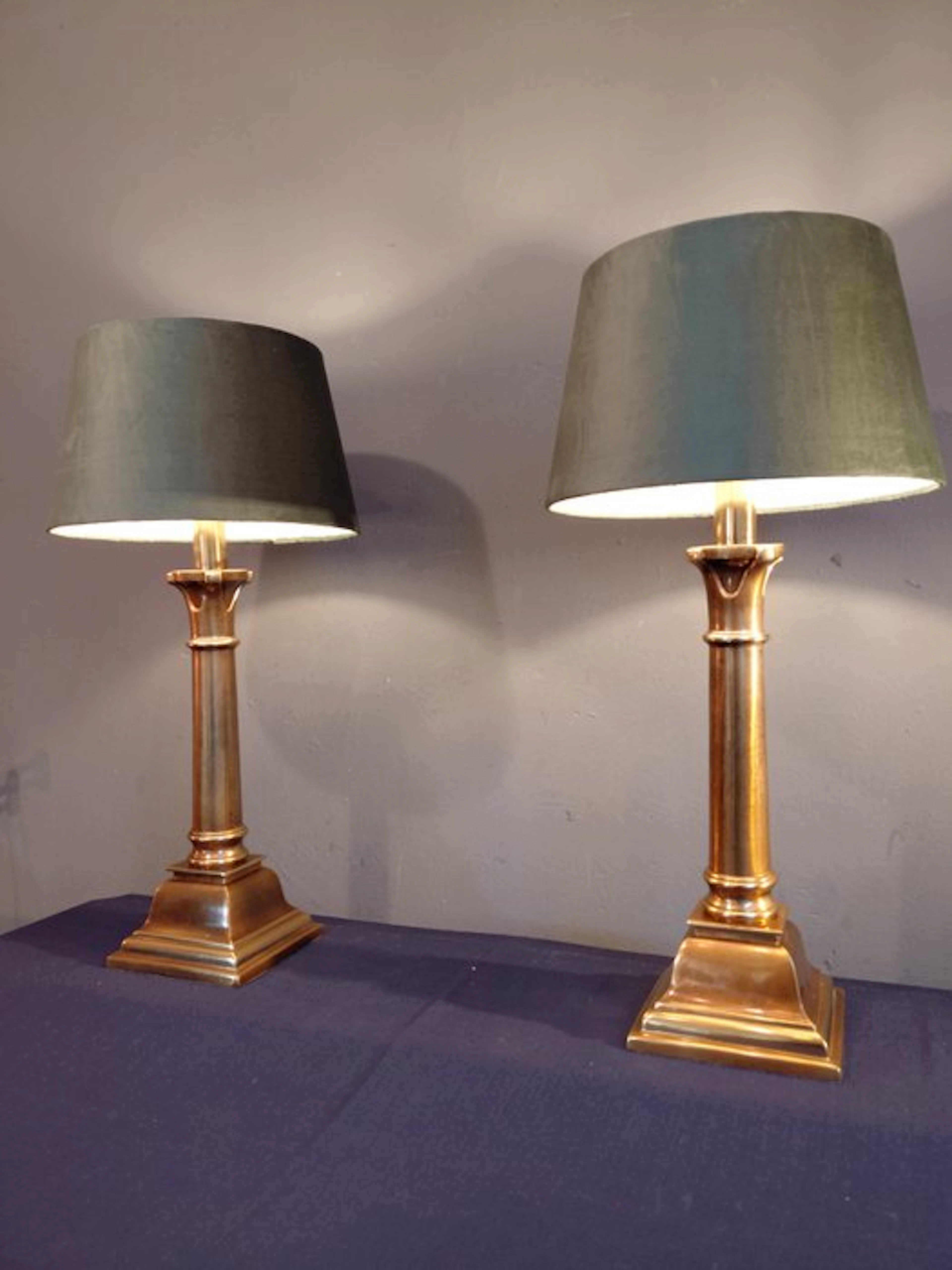 Table lamp (2) - Brass - Kullmann
