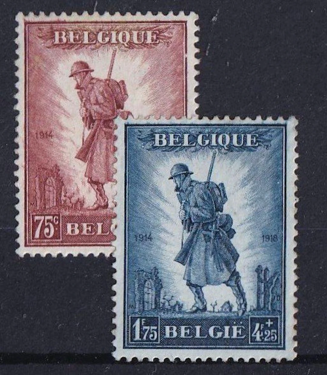 Belgium 1932 - Infantry - OBP/COB 351/52