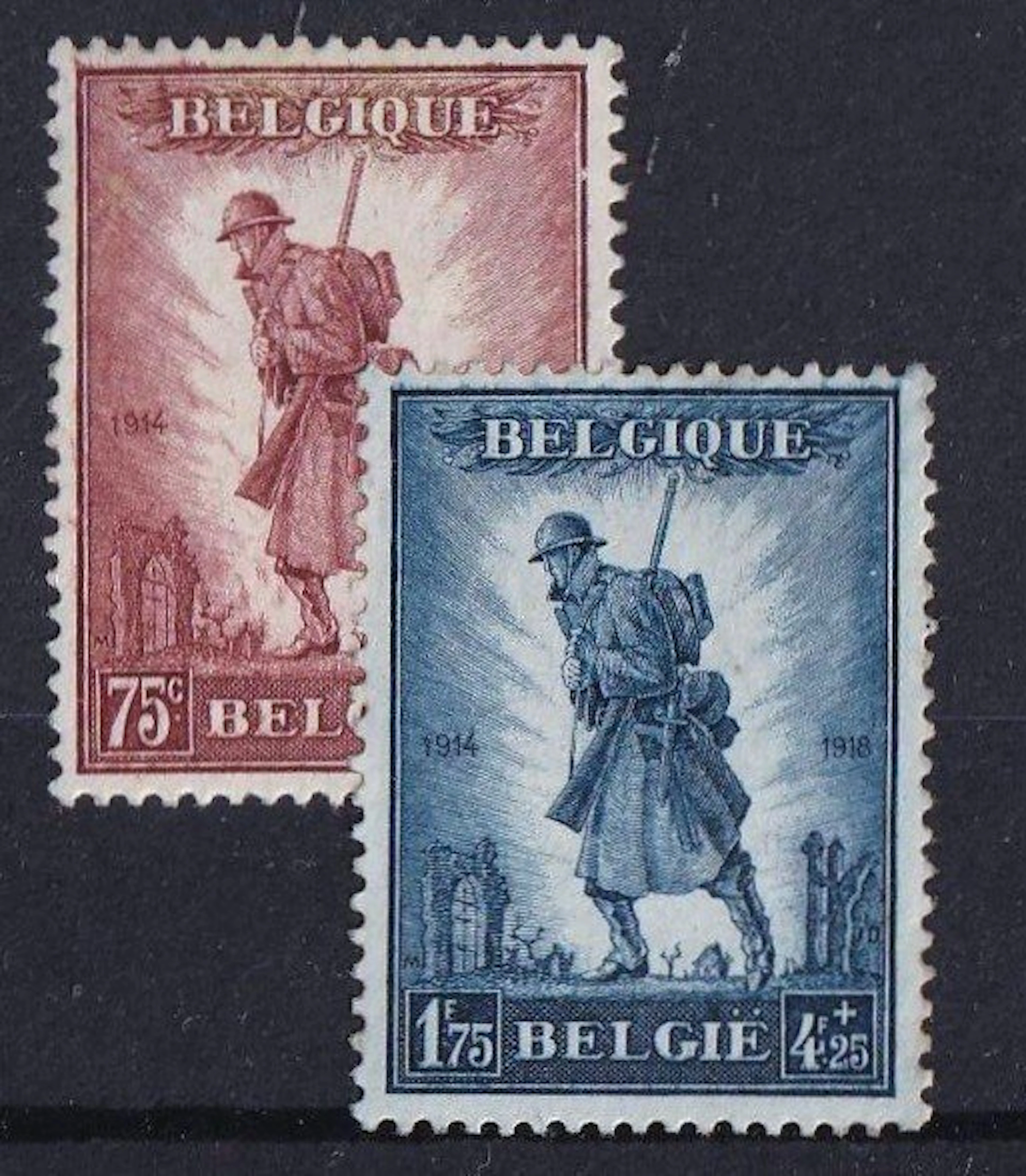 Belgium 1932 - Infantry - OBP/COB 351/52