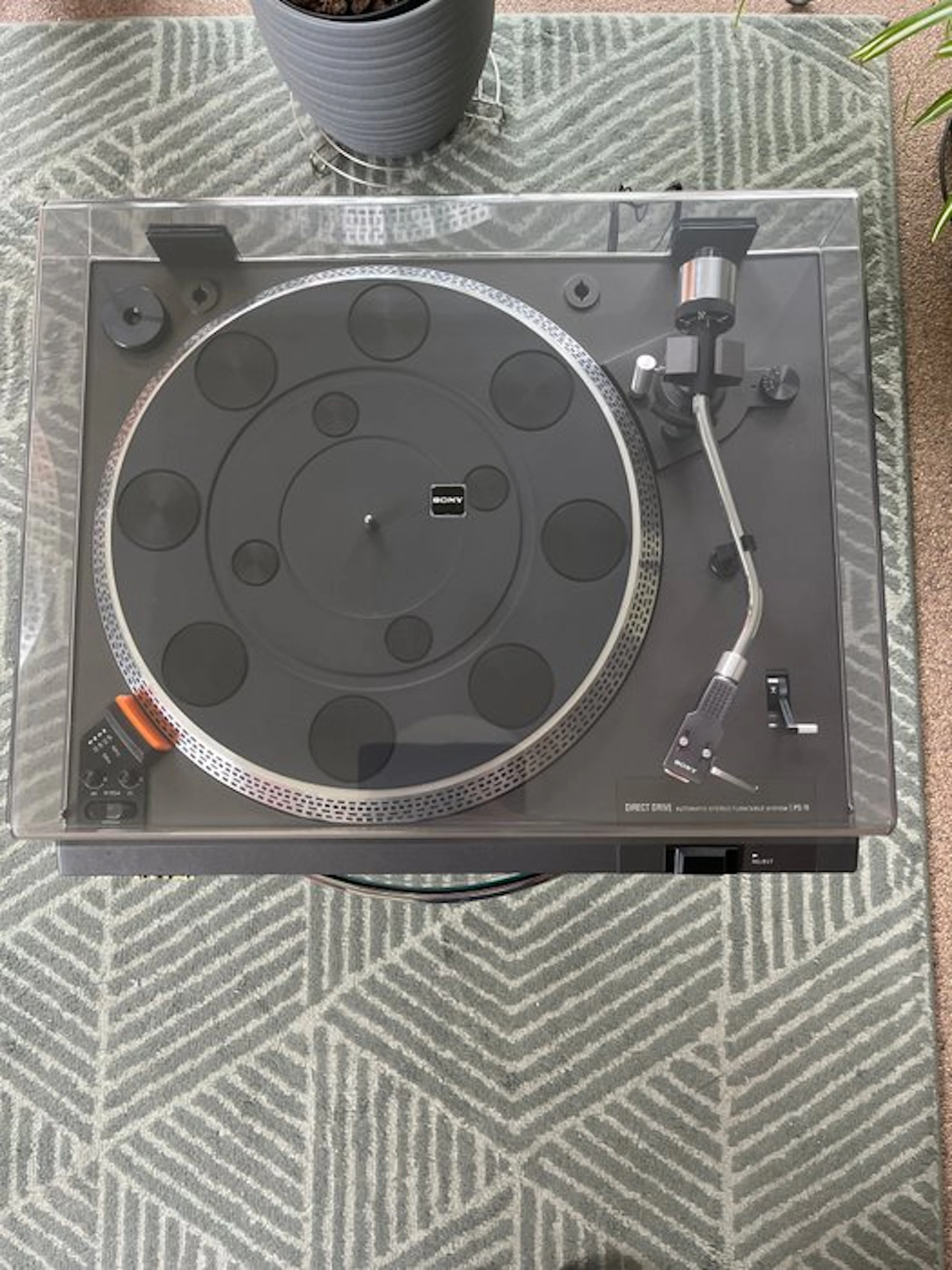 Sony - PS-11 Semi-Automatic Direct-Drive Turntable