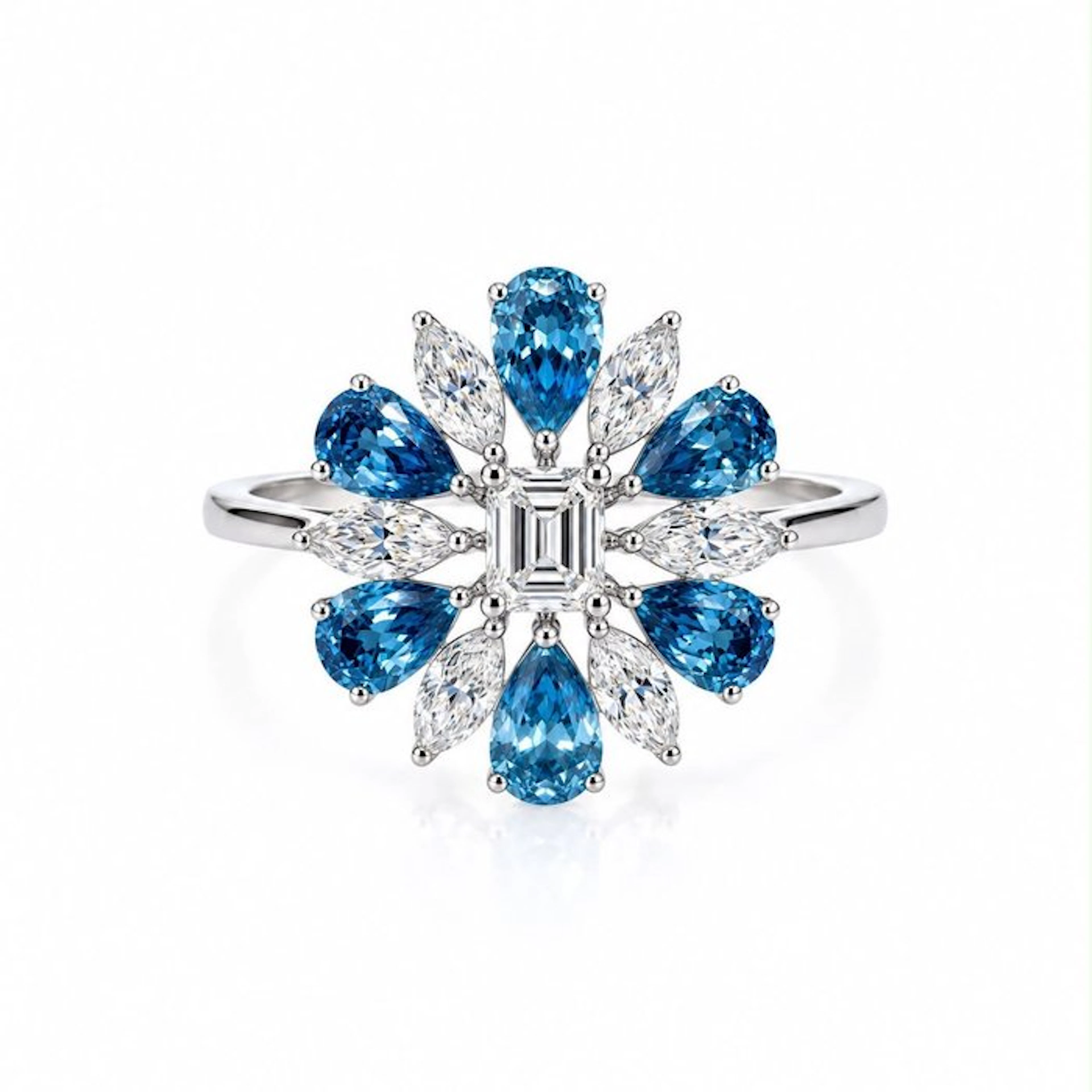 No reserve price - Ring - 18 kt