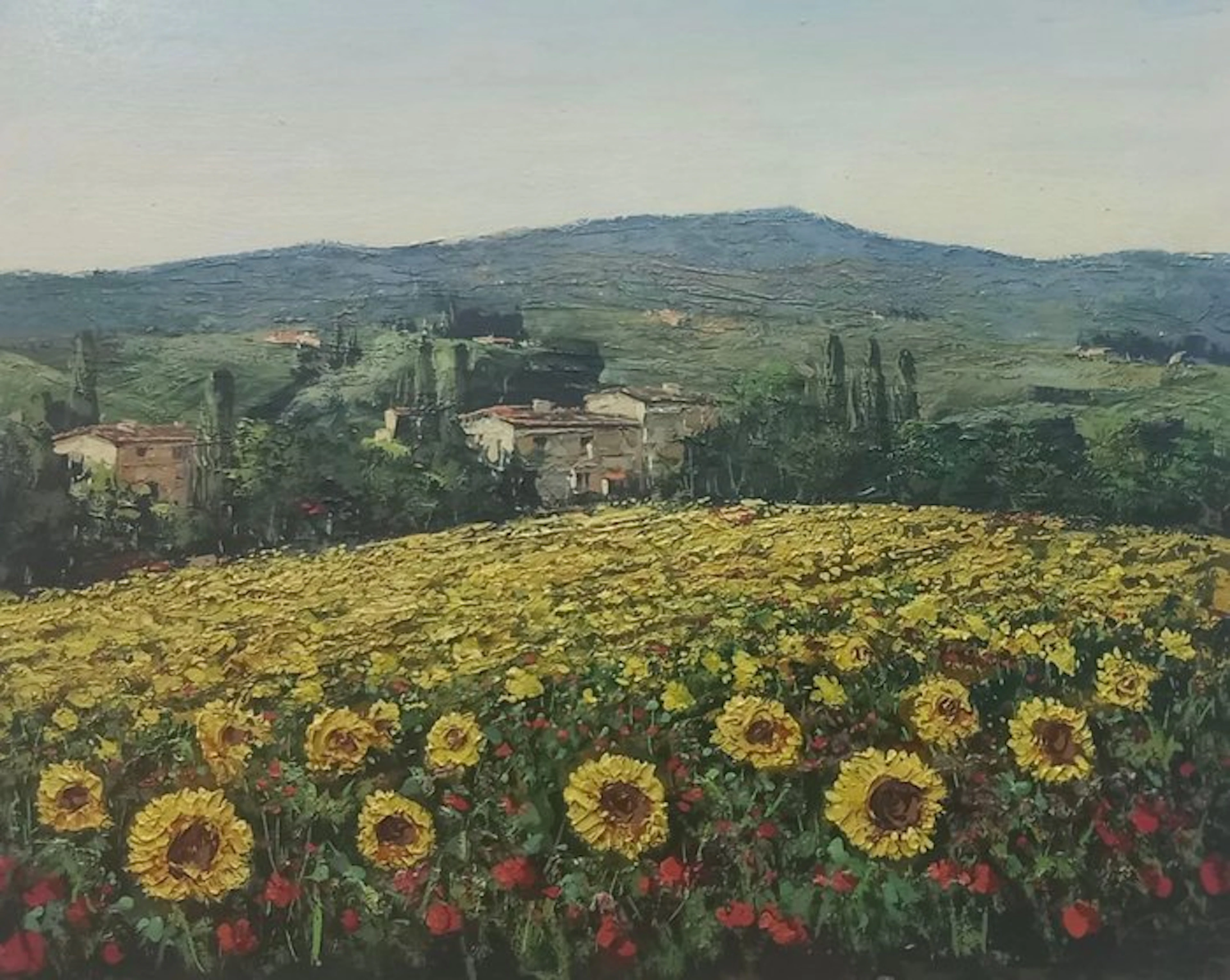 Vincenzo Caiazza (1977) - Paesaggio toscano