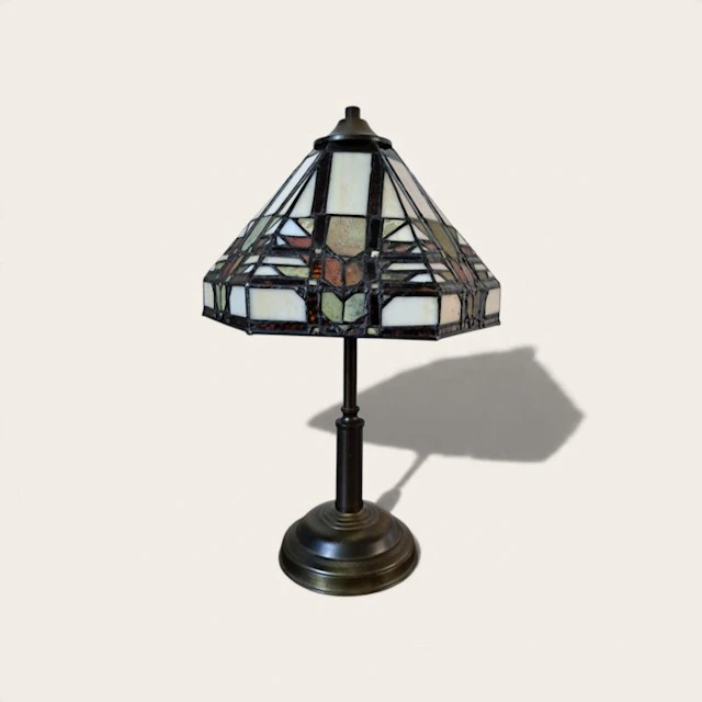 Lamp - Stained glass - Tiffany style lamp