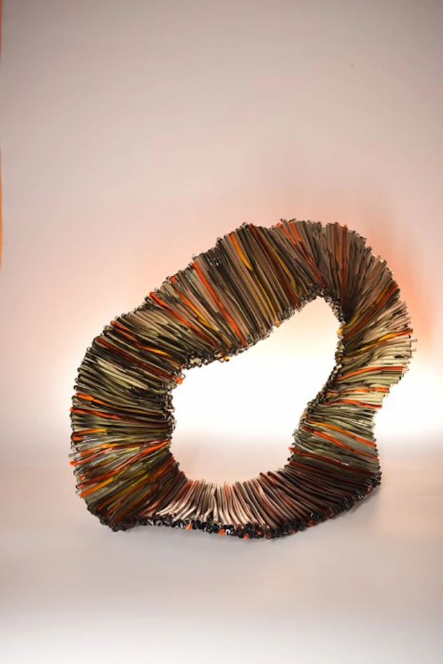 Eros Raffael - Sculpture, Anemone 26A01 - 43 cm - Murano glass - 2025