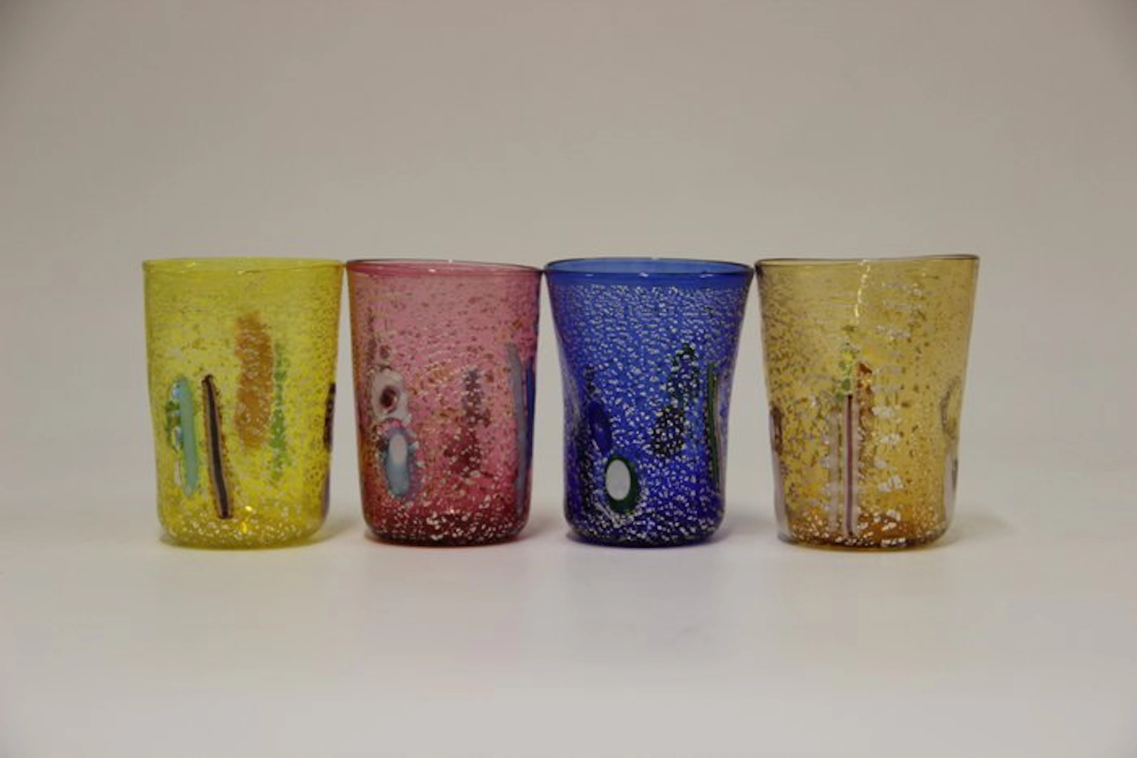 Drinking set (4) - Murano glass