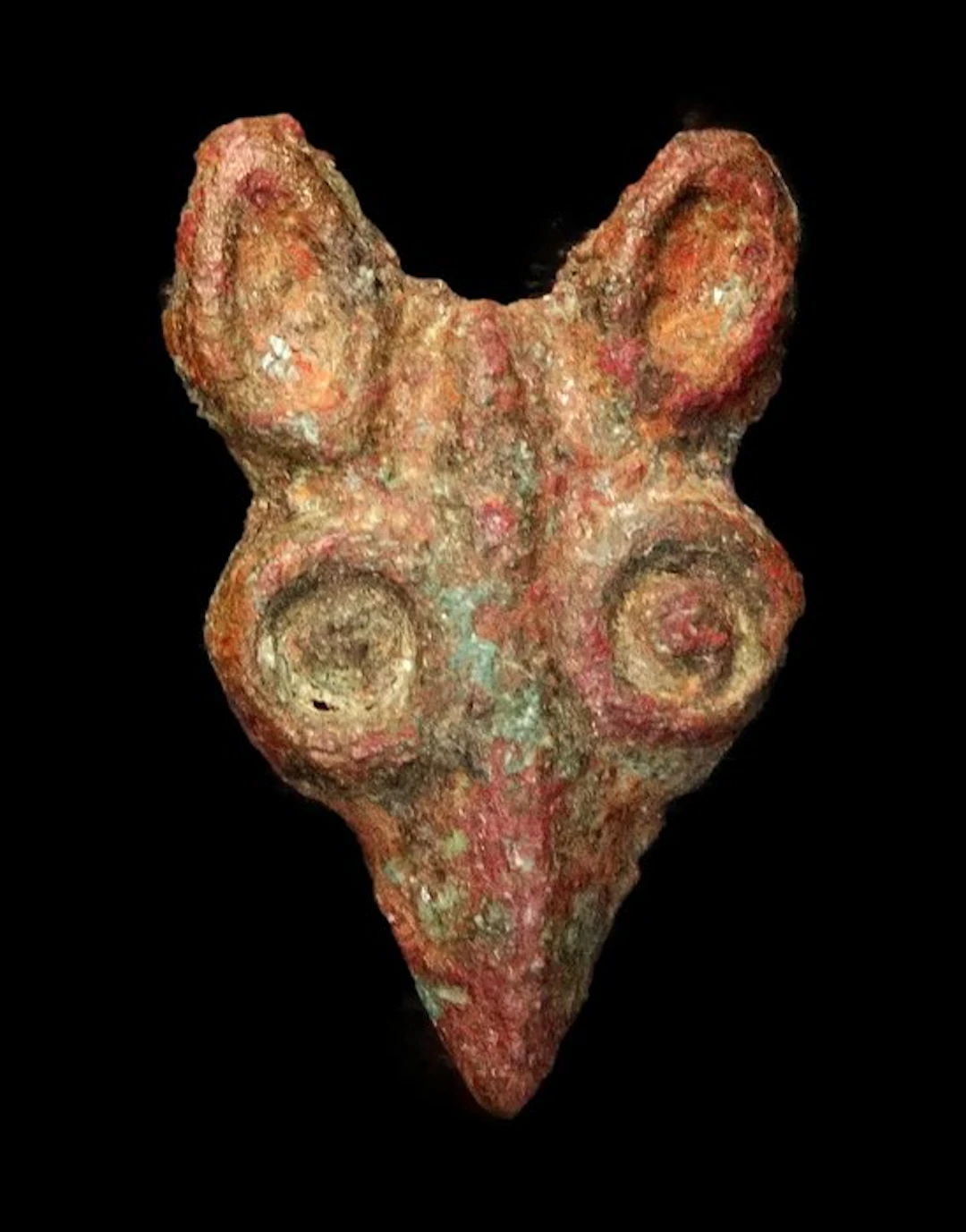Scythian Bronze - Openwork plaque - Ordos Culture - Wolf...