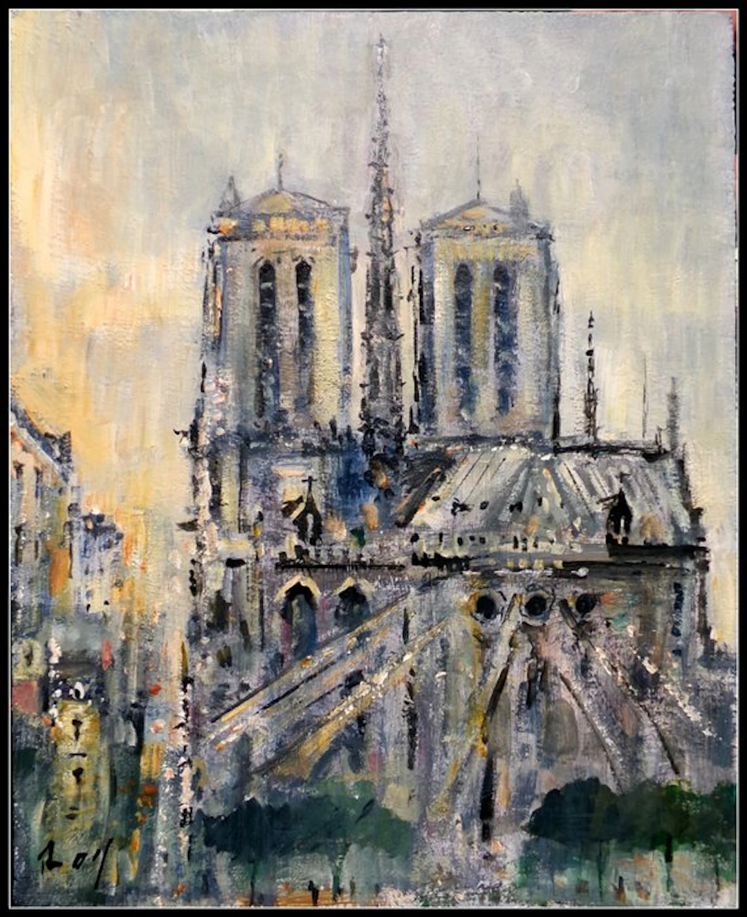 DENIS Pascal dit "ROY". - Notre-Dame de Paris.