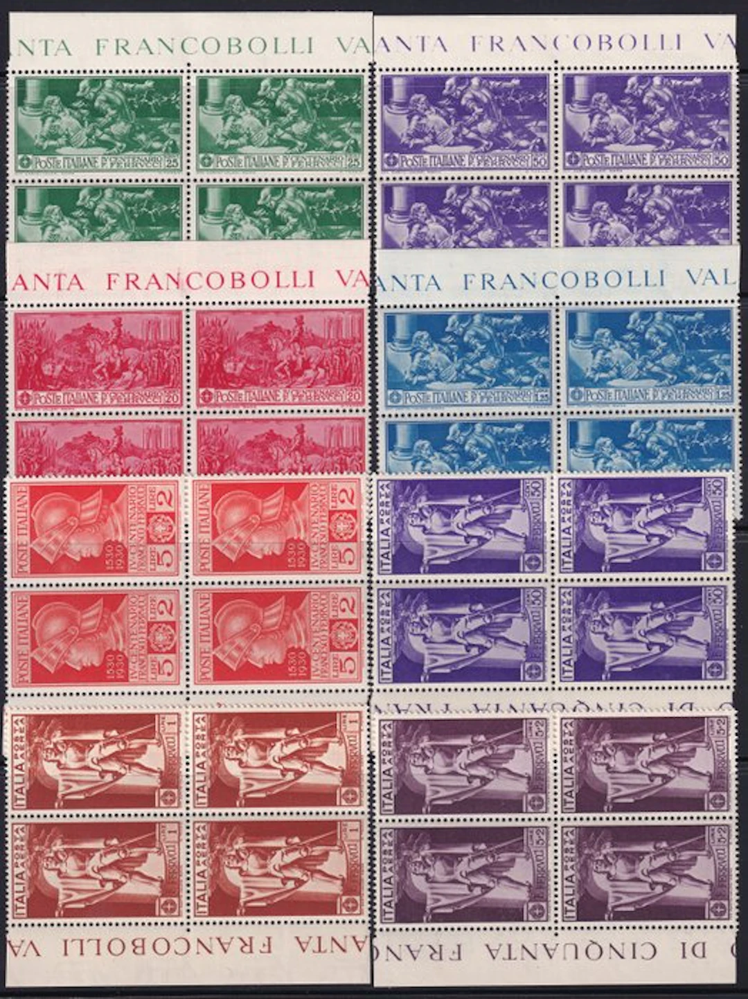 Italy Kingdom 1930 - Ferrucci Complete Series with...