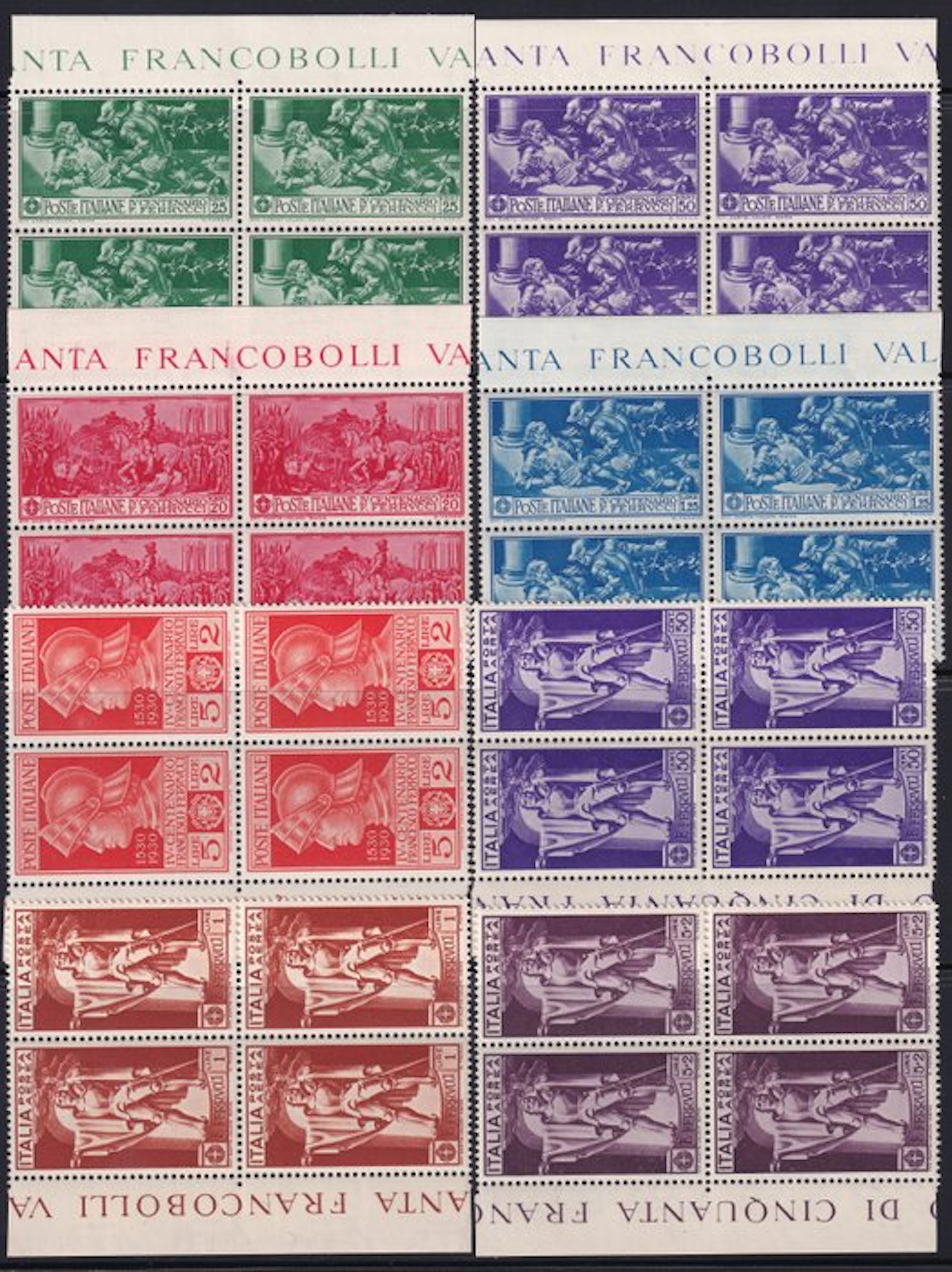 Italy Kingdom 1930 - Ferrucci Complete Series with...