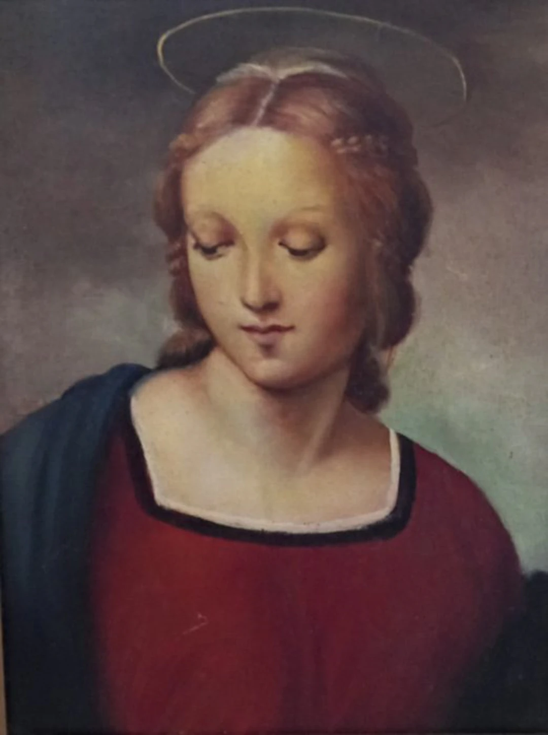 Scuola italiana (XX), Da Raffaello - Madonna del Cardellino