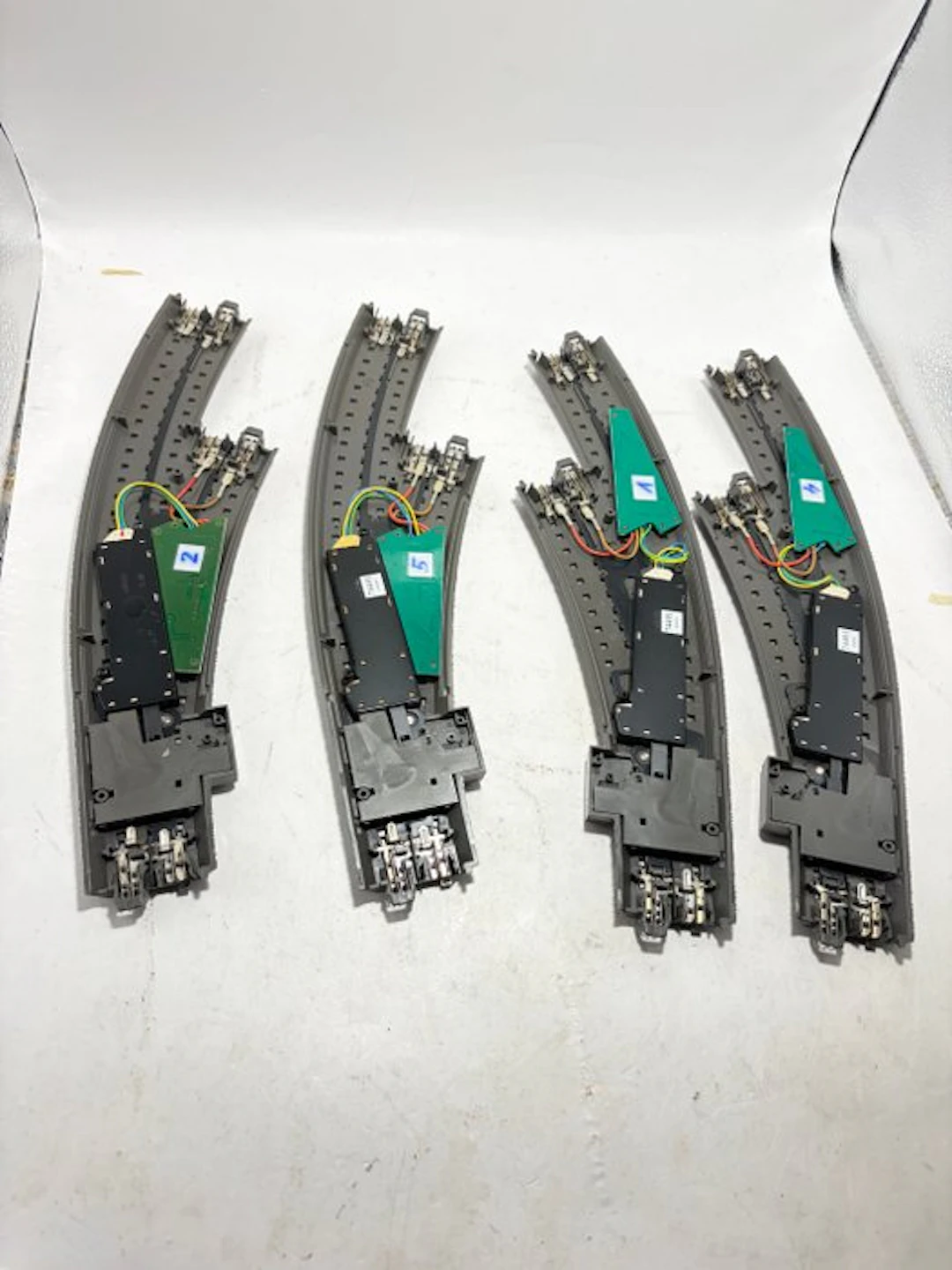 Märklin H0 - 24671/72/74460/91 - Model train tracks (4)...