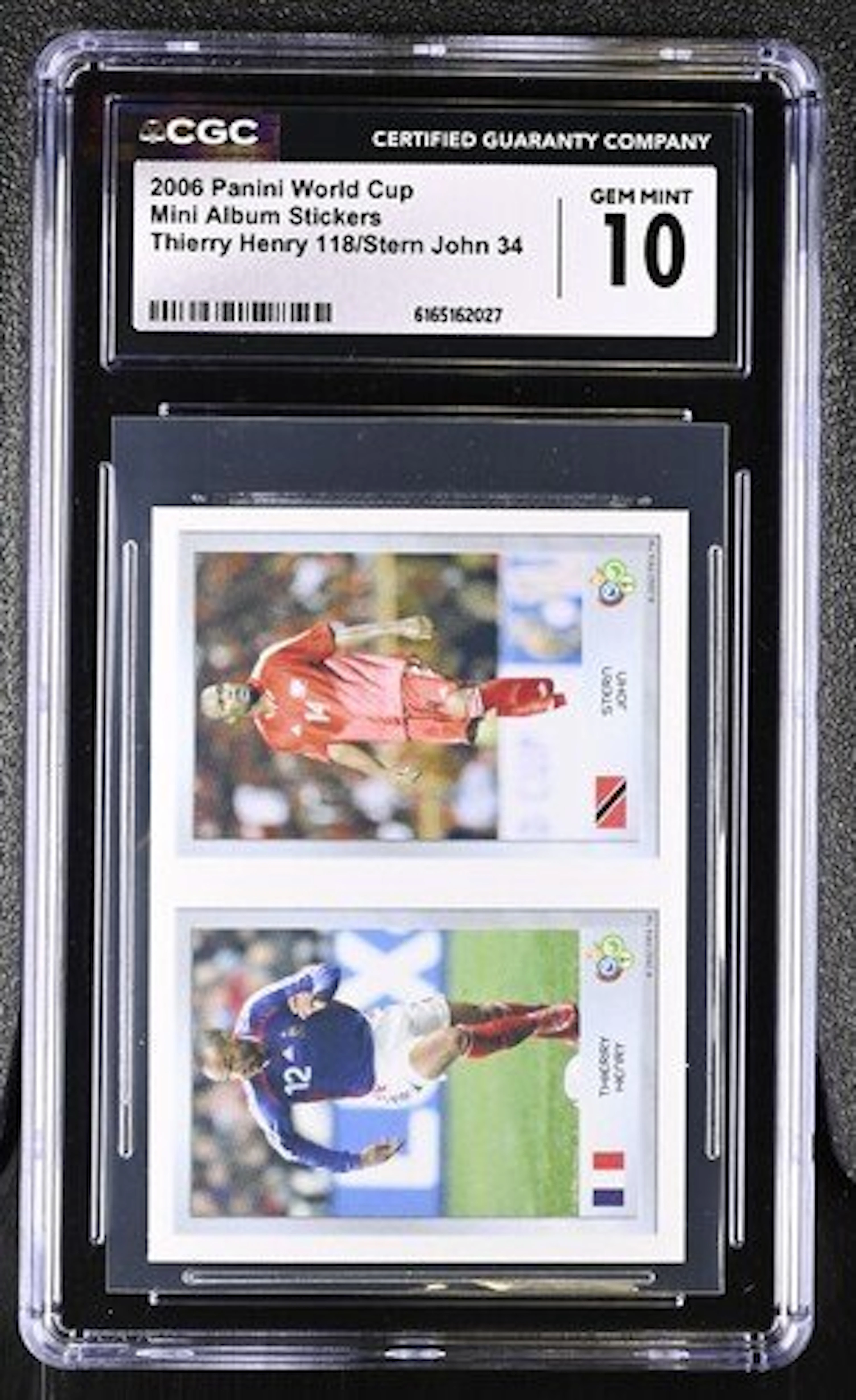 2006 Panini Thierry Henry / Stern John - Panini World Cup...