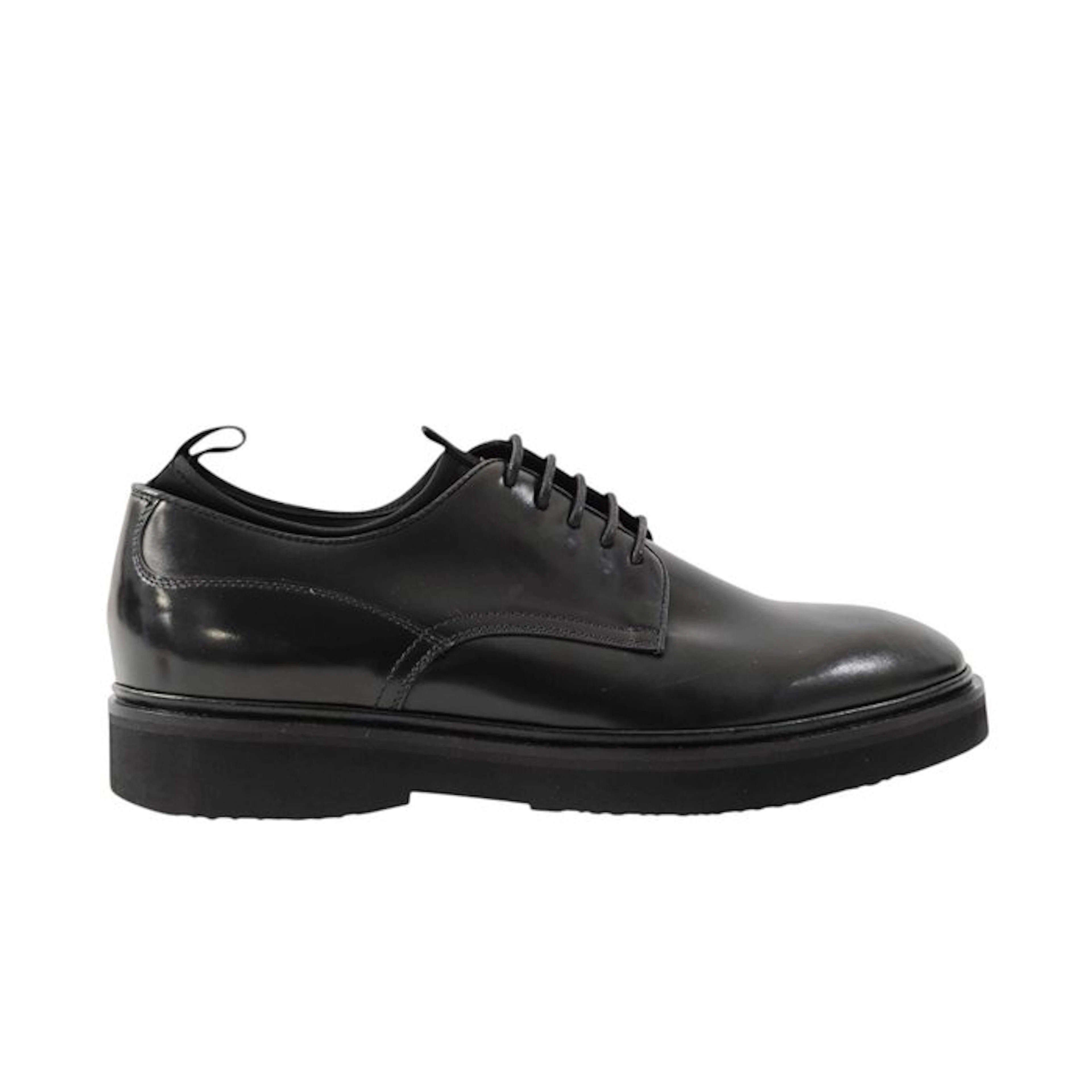 TESTONI - 8 UK - 42 IT - "Cremona" Derby Burnished Calf+...