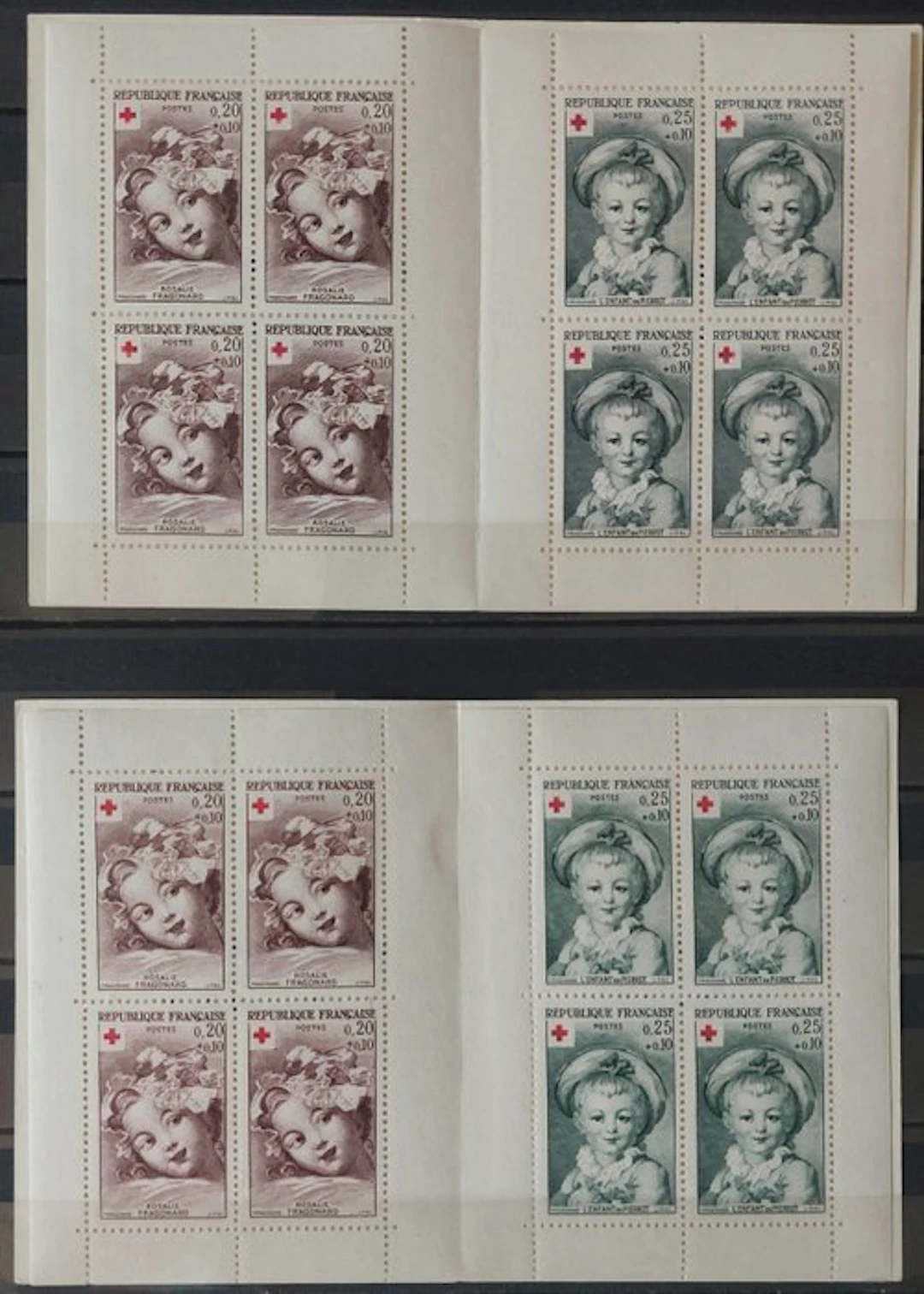 France 1962/1962 - Red Cross notebook 2011a year 1962 - Y&T Carnet CR 2011a