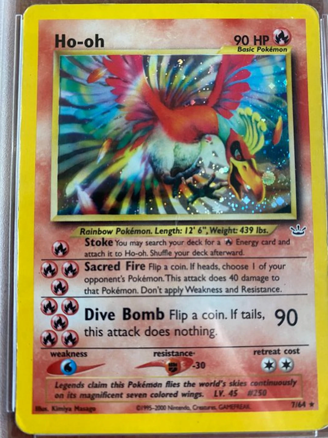 Pokémon - 1 Card - Ho-Oh 7/64 Foil - Various sets