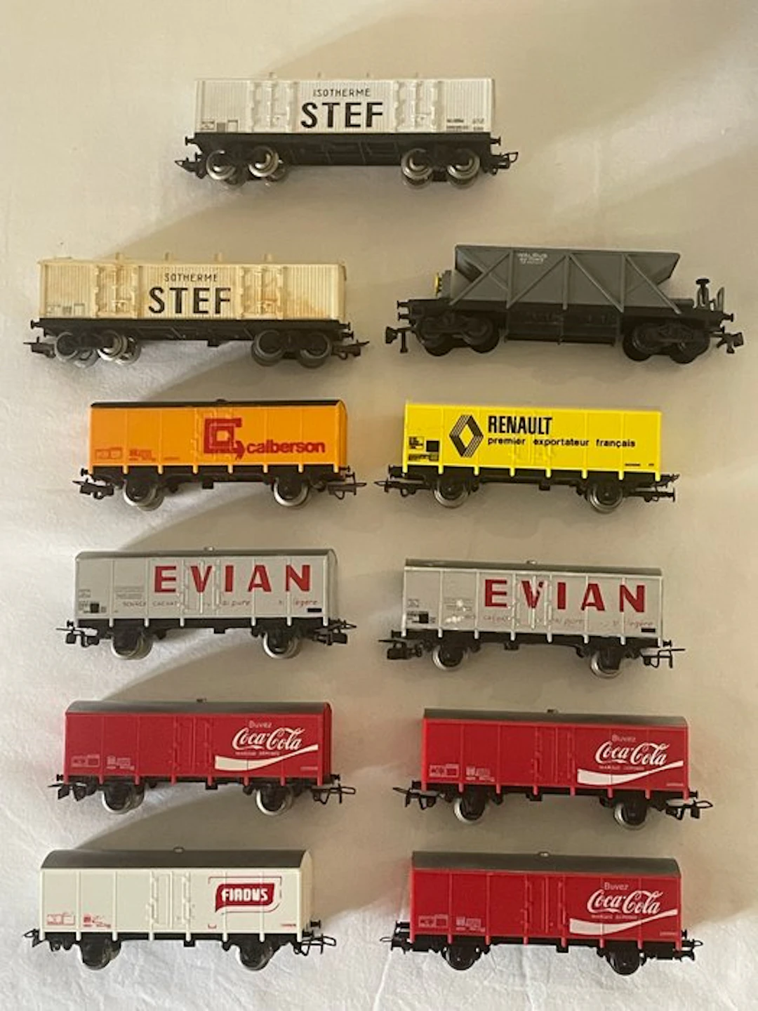 Jouef H0 - Model train wagon (11) - Plastic and metal advertising