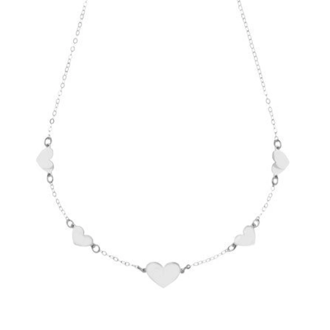 Necklace - 18 kt. White gold - 18k necklace, 45 cm, 3 g