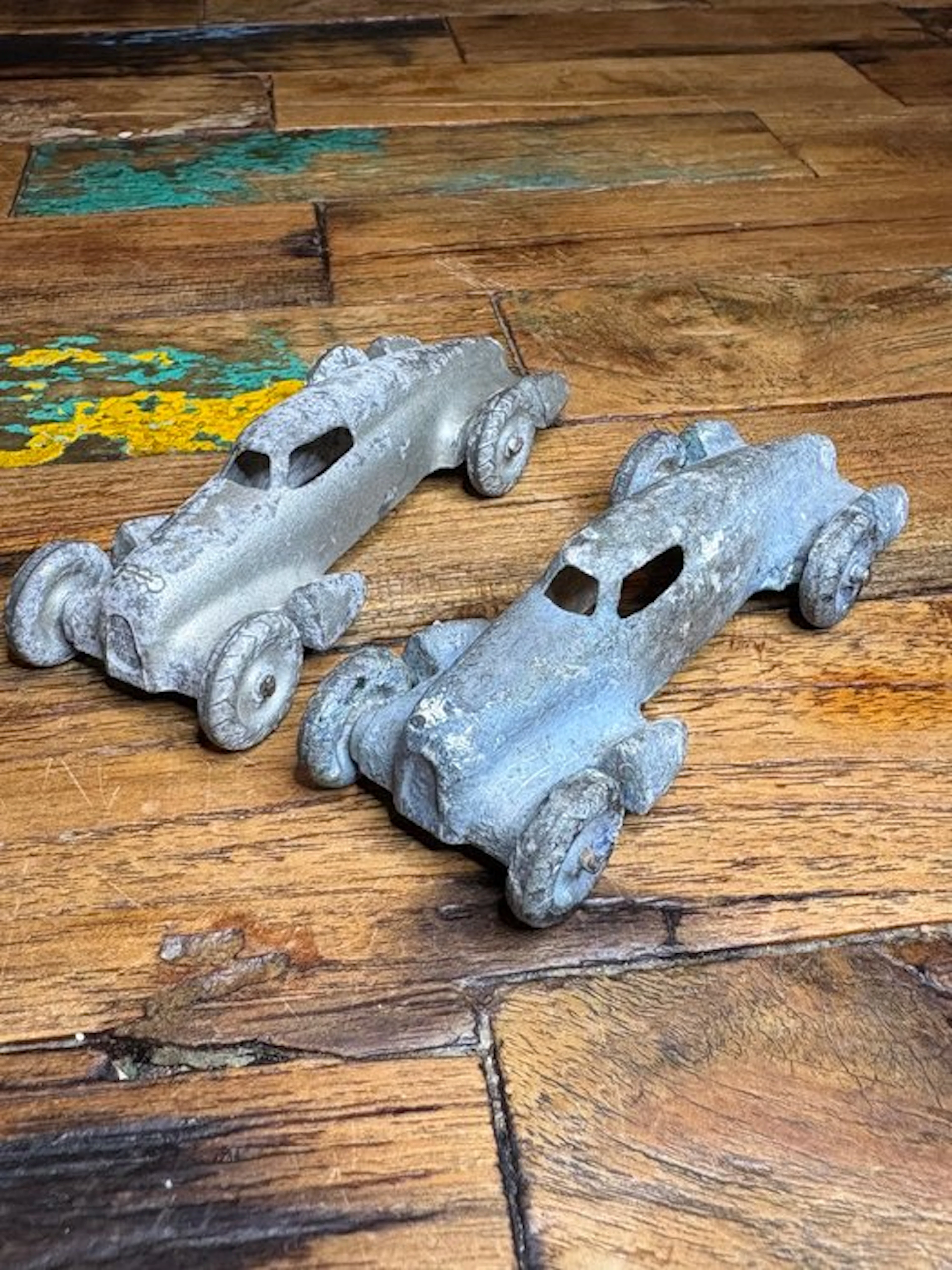 mahle 1:43 - Model race car (2) - 2x MAHLE Auto Union...