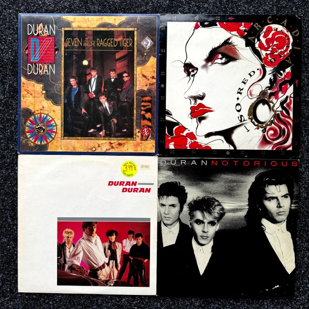 DURAN DURAN - 4 x great records from Duran Duran...
