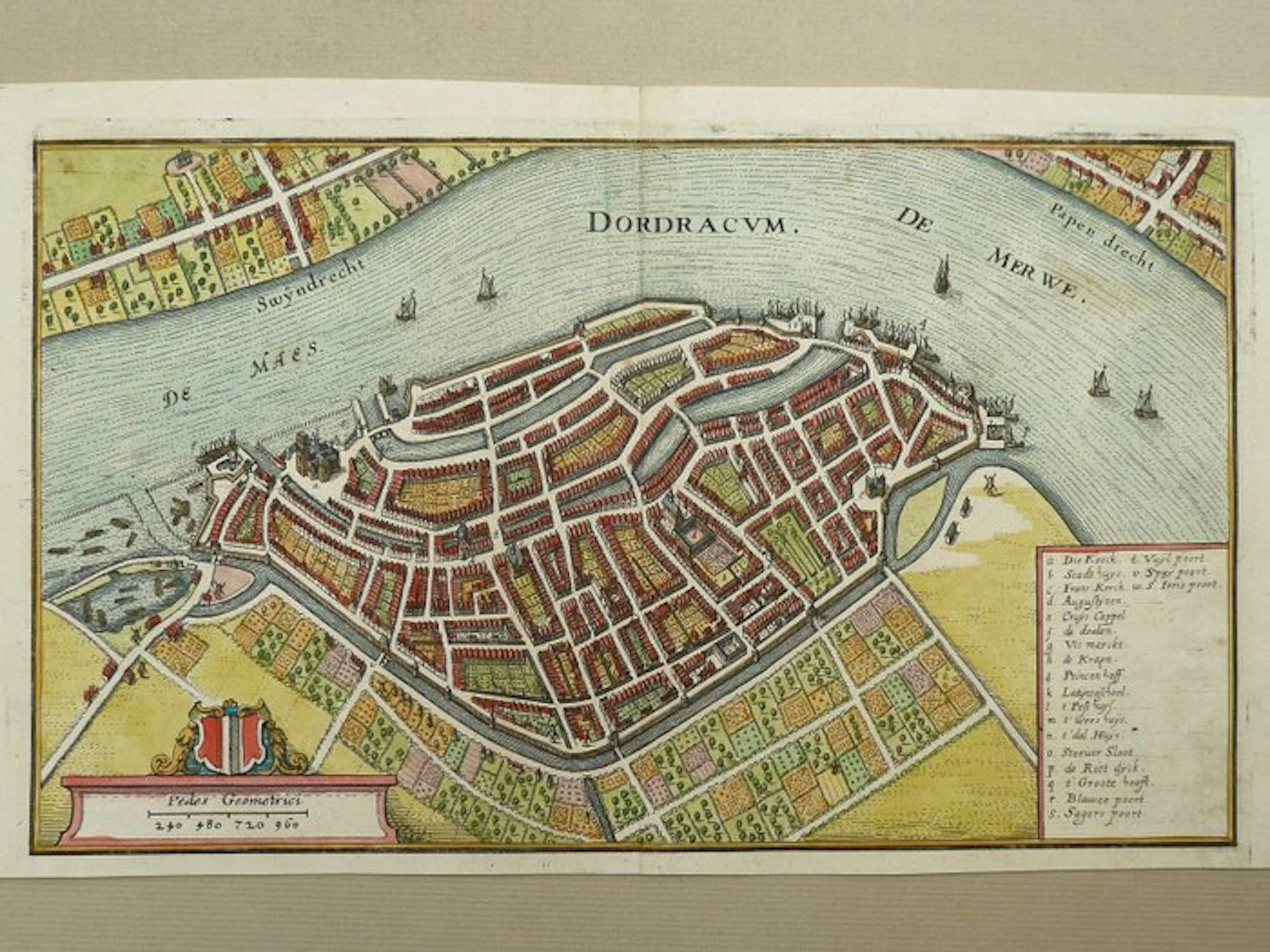 Netherlands - Dordrecht; M. Merian - Dordracum - 1521-1550