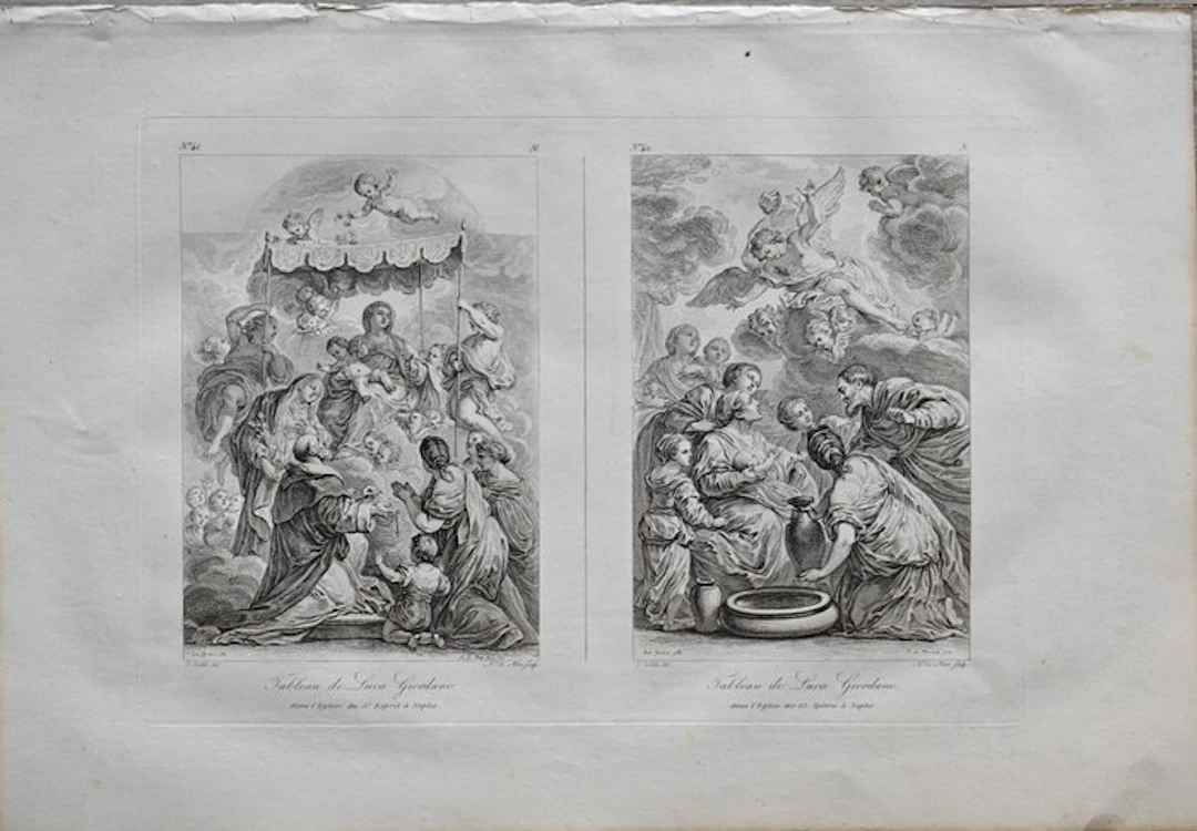 Luca Giordano (1634-1705) - Noël Le Mire (1724-1801)...