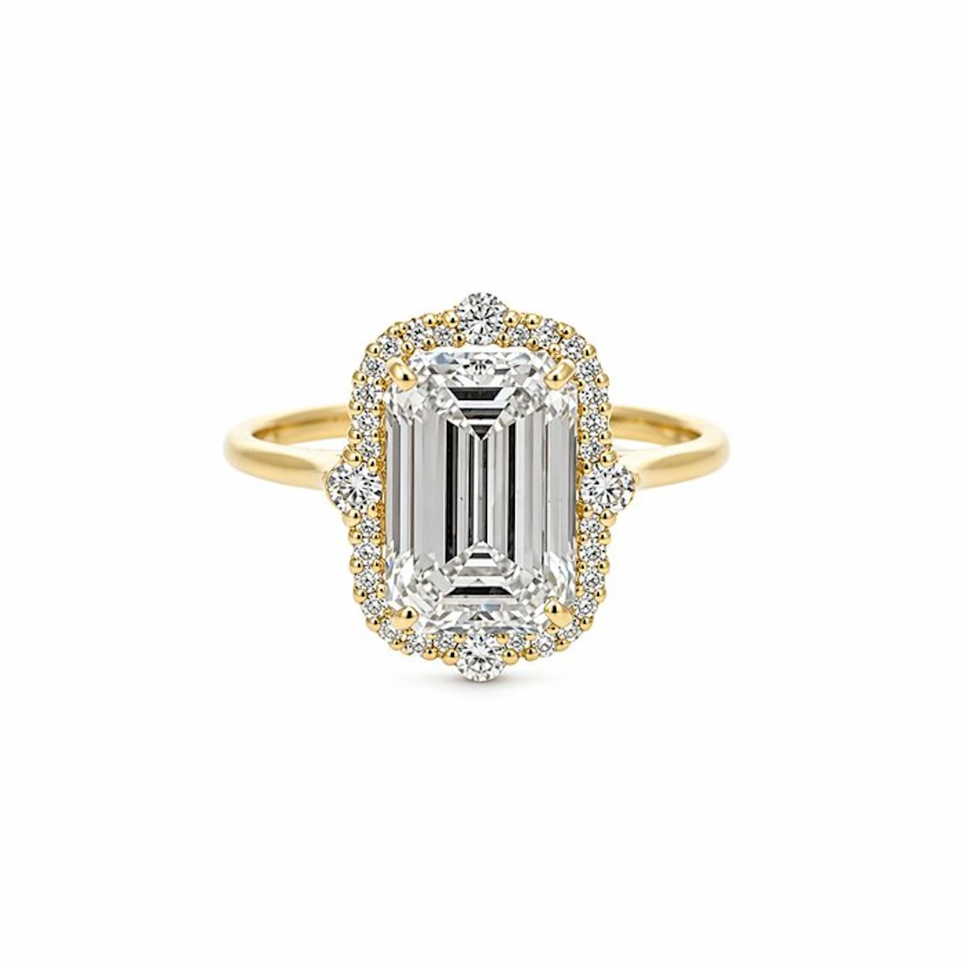No reserve price - Ring - 14 kt