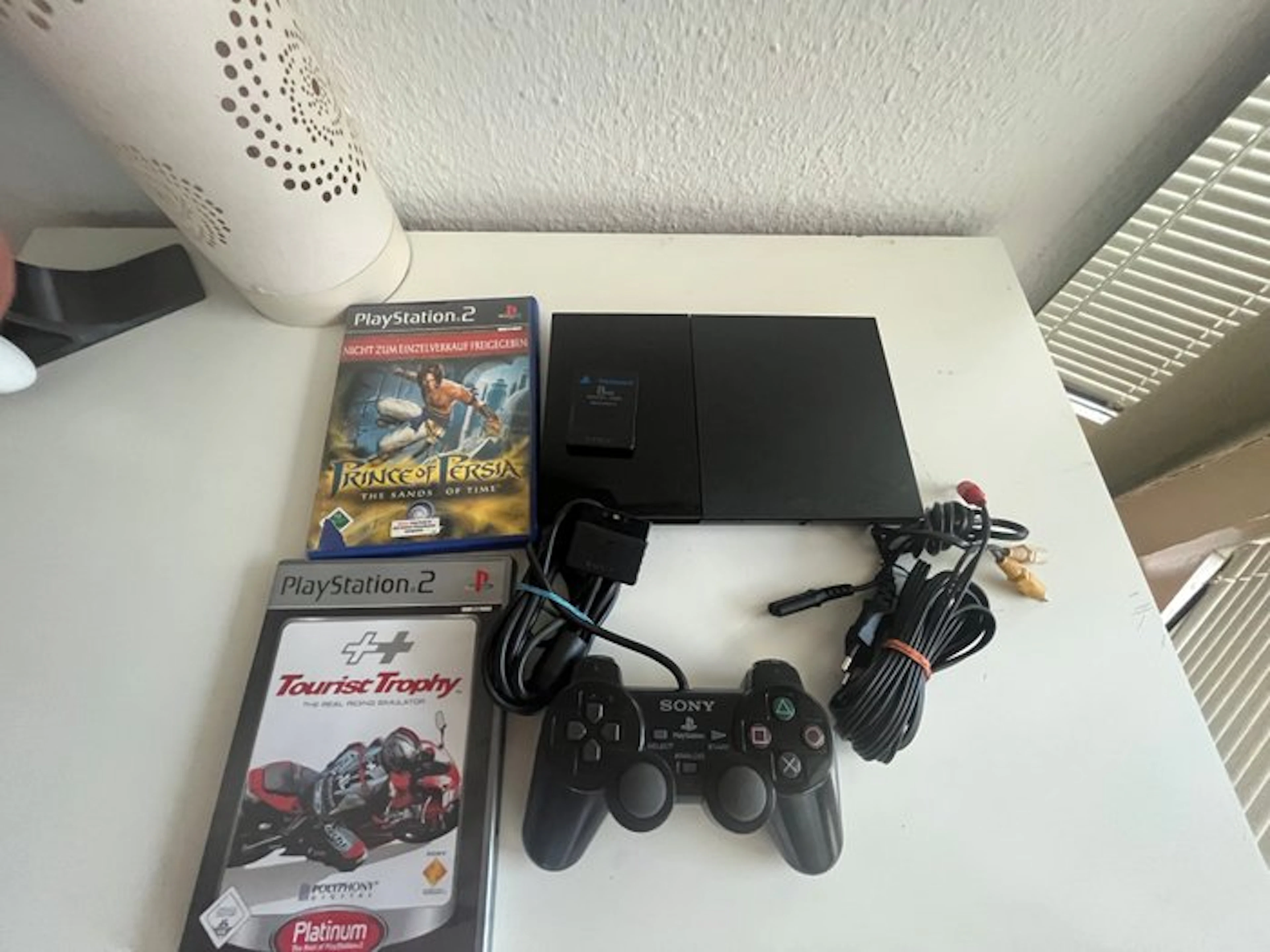 Sony - Playstation 2 (PS2) - PlayStation 2 mit Spielen...