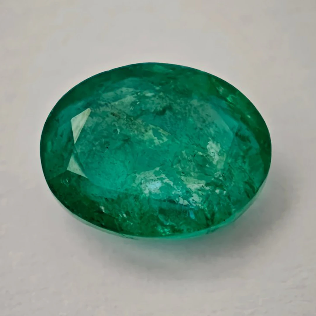 No reserve price Emerald - 1.82 ct - Antwerp Laboratory...