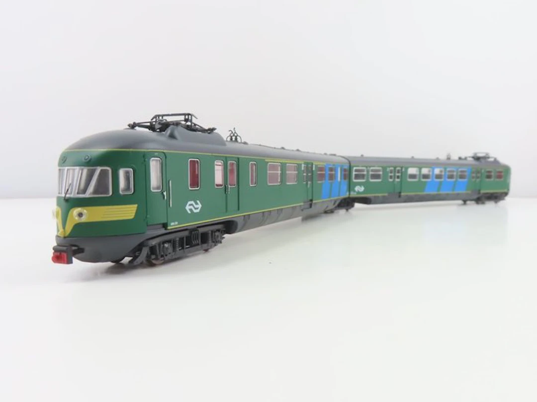 Rivarossi H0 - HR2438 - Train unit (1) - 2-piece set Mat '46, full sound - NS