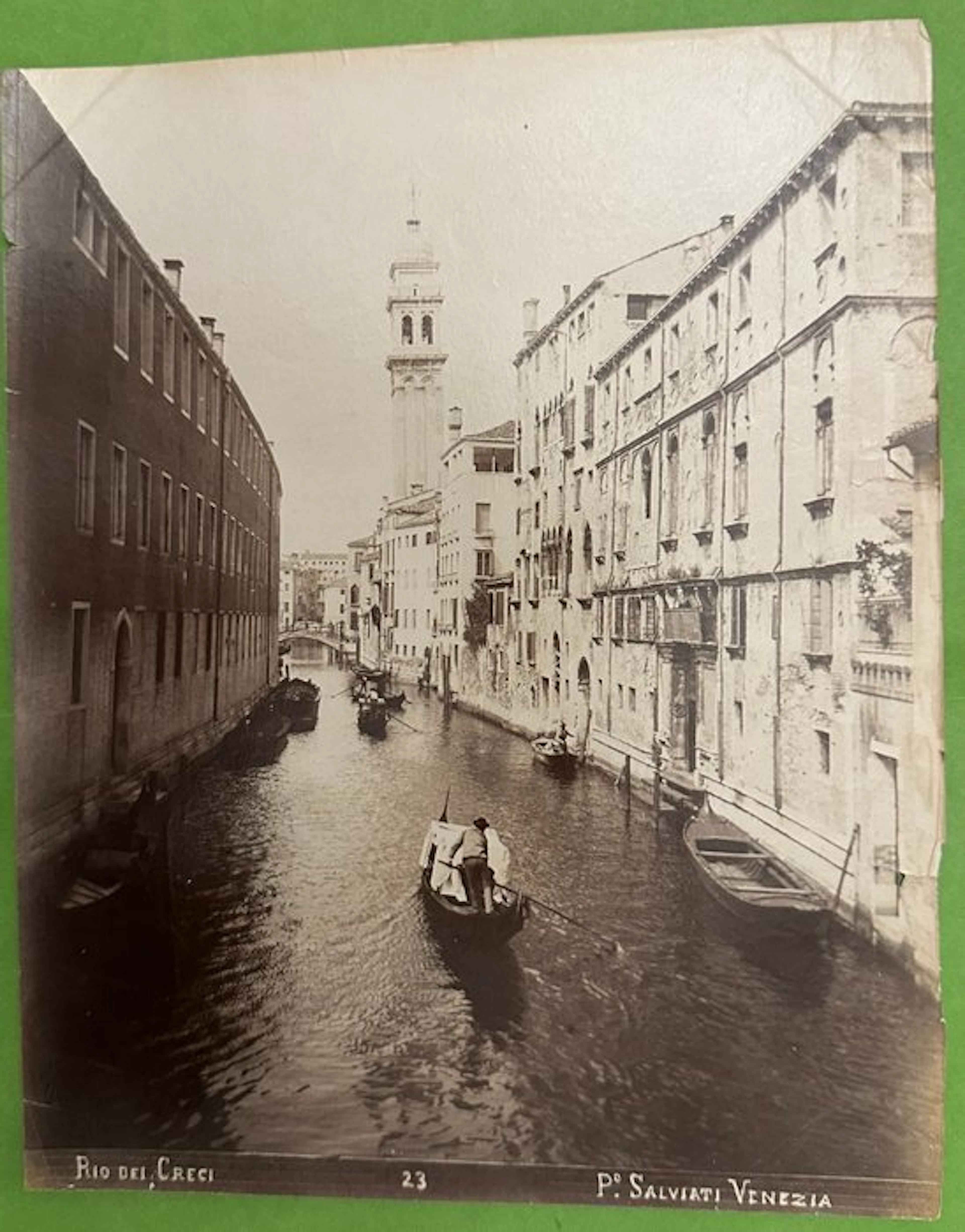 P. Salviati - Venezia - Collezione di quattro fotografie antiche dell’800