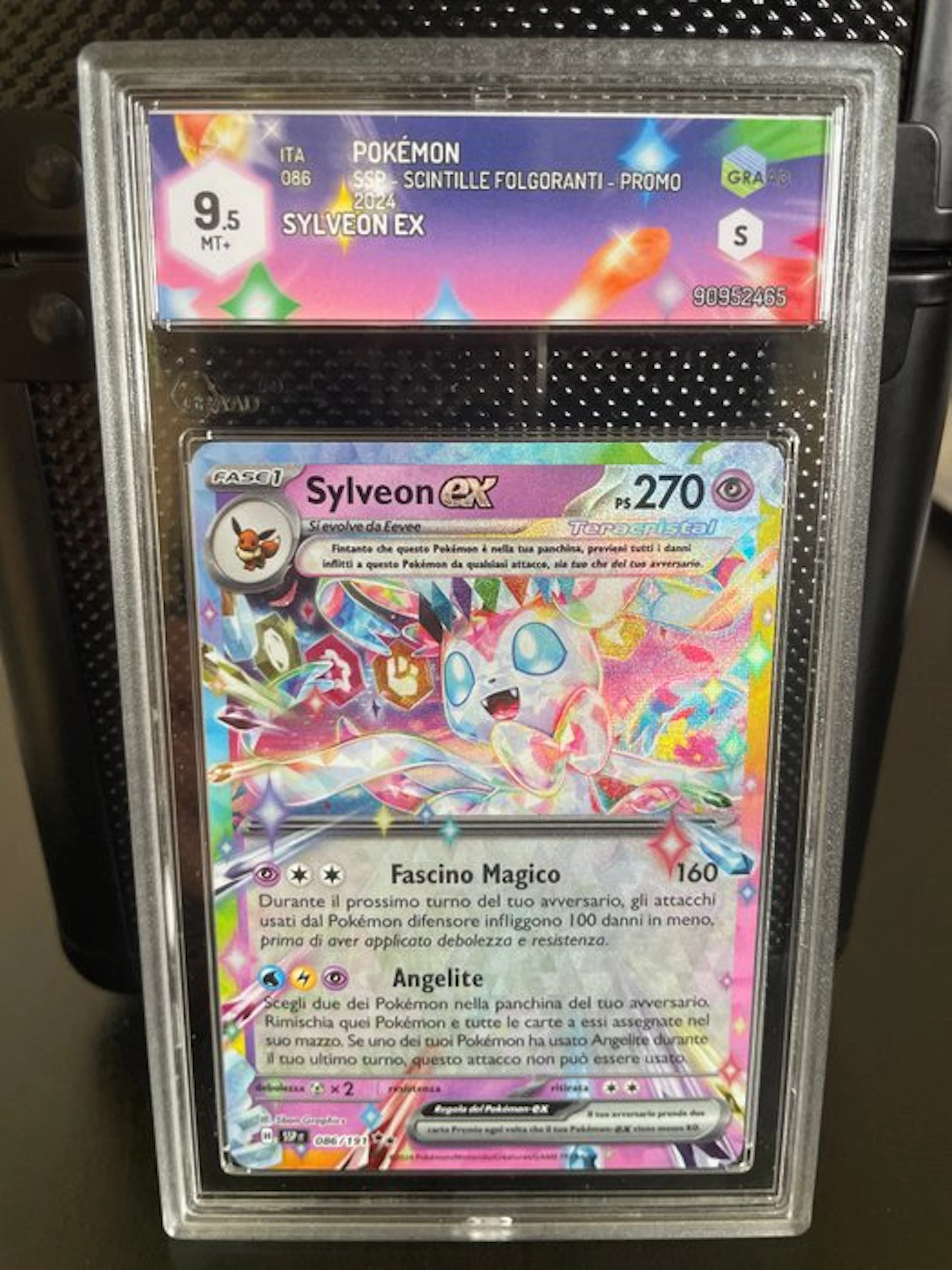 Pokémon - 1 Graded card - Sylveon Promo card