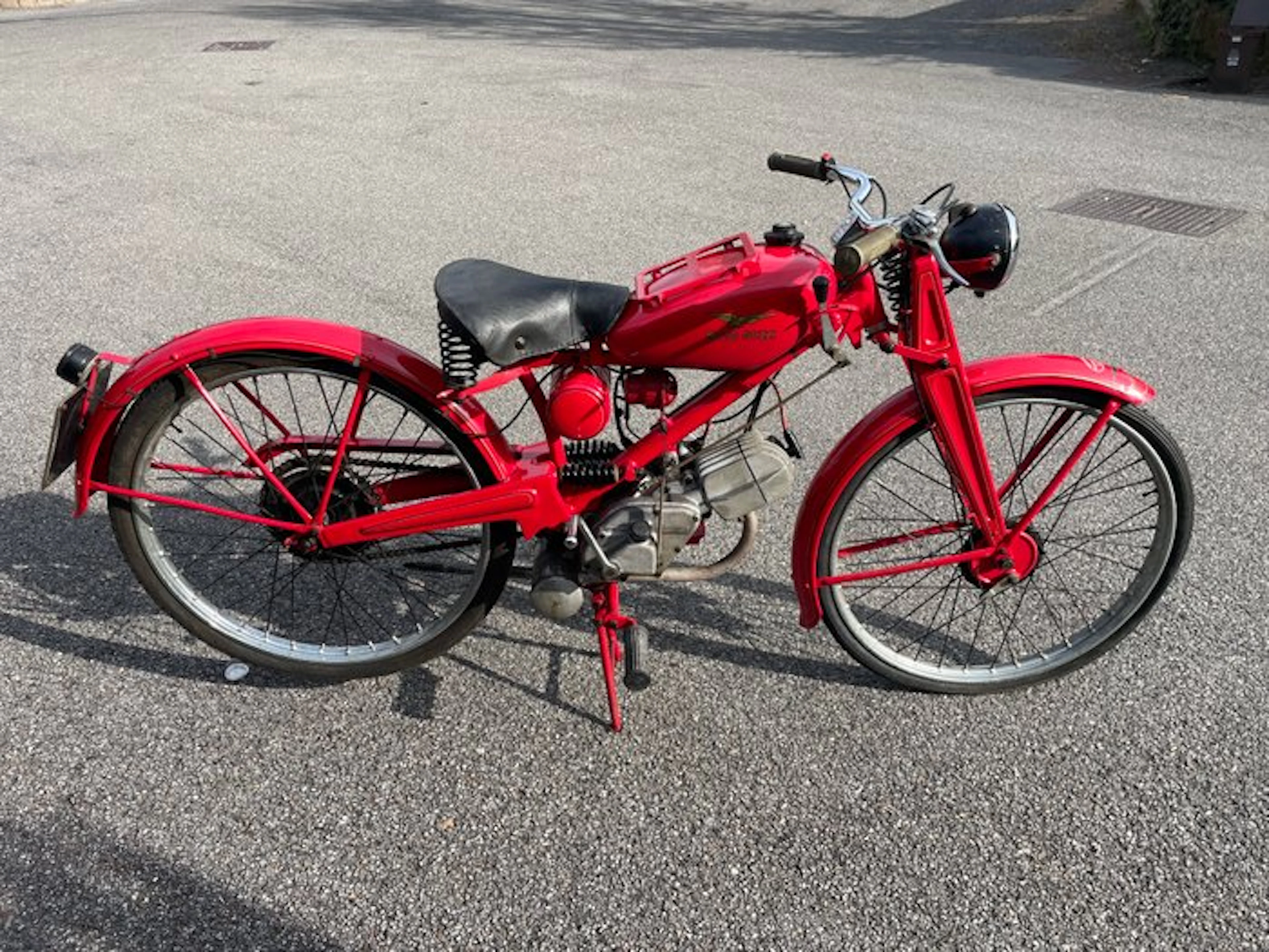 Moto Guzzi - Guzzino 65 A - 1948
