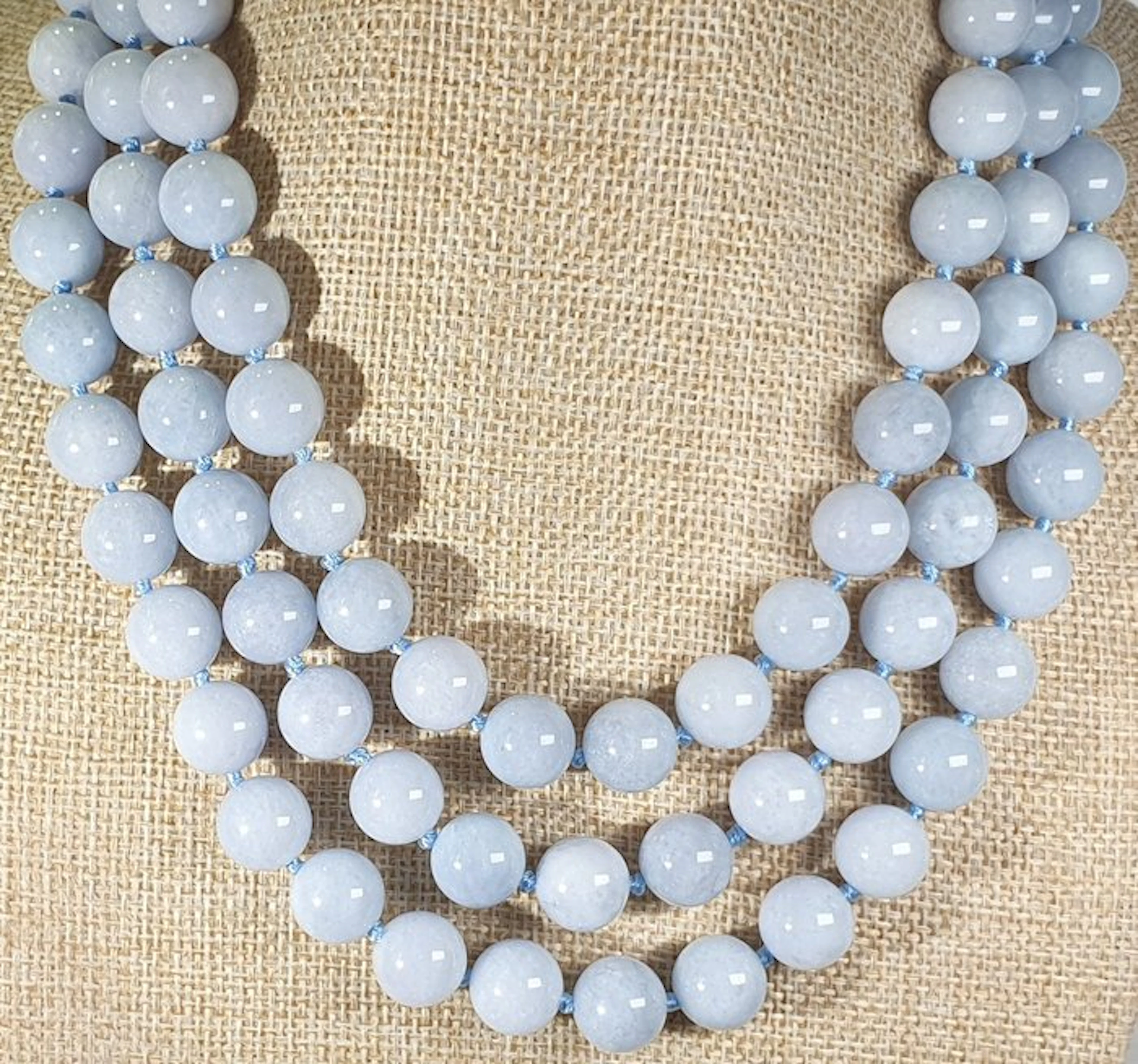 Brazilian Aquamarine - Divine Protection - Very long...
