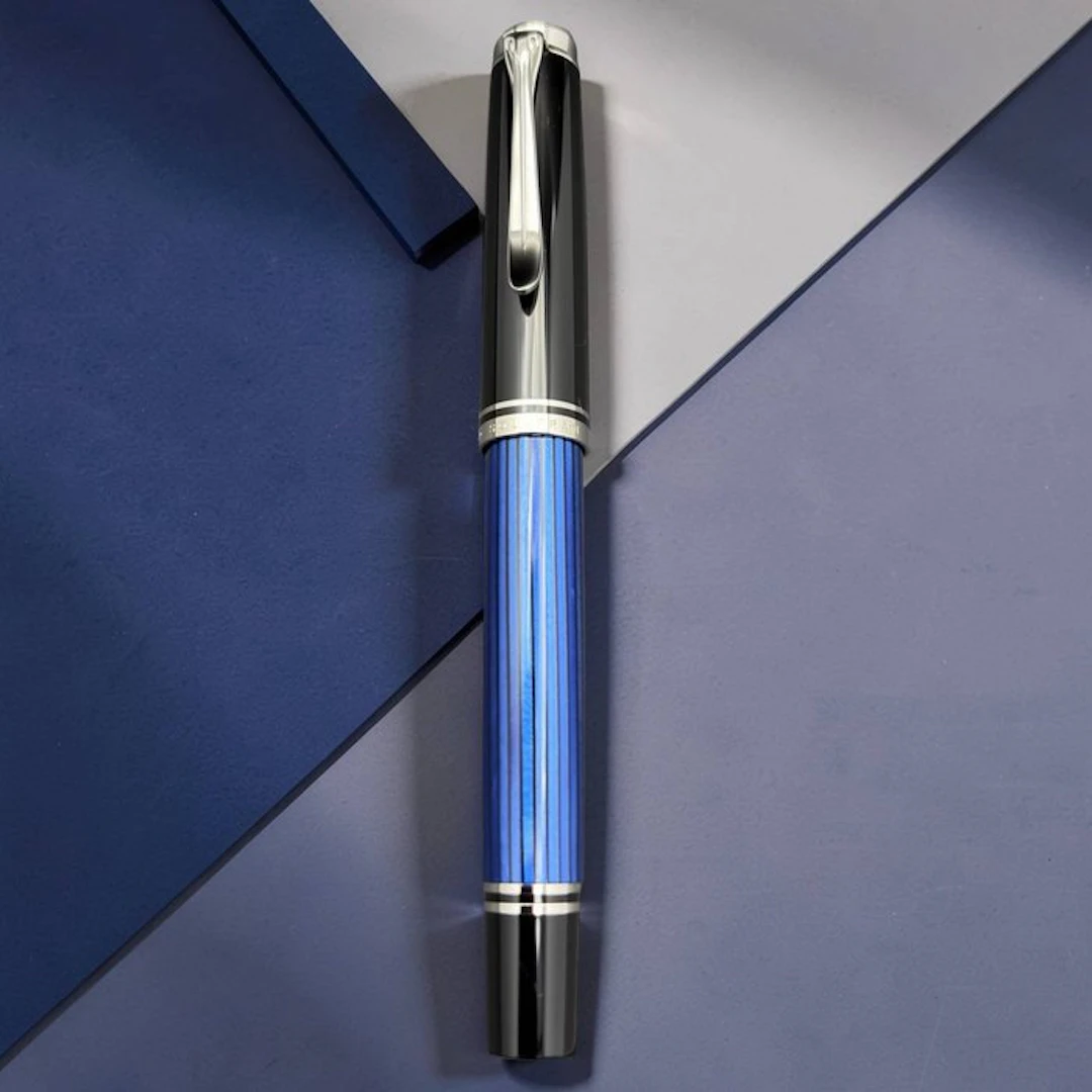 Pelikan - Souverän M405 Black-Blue - No reserve price - Fountain pen