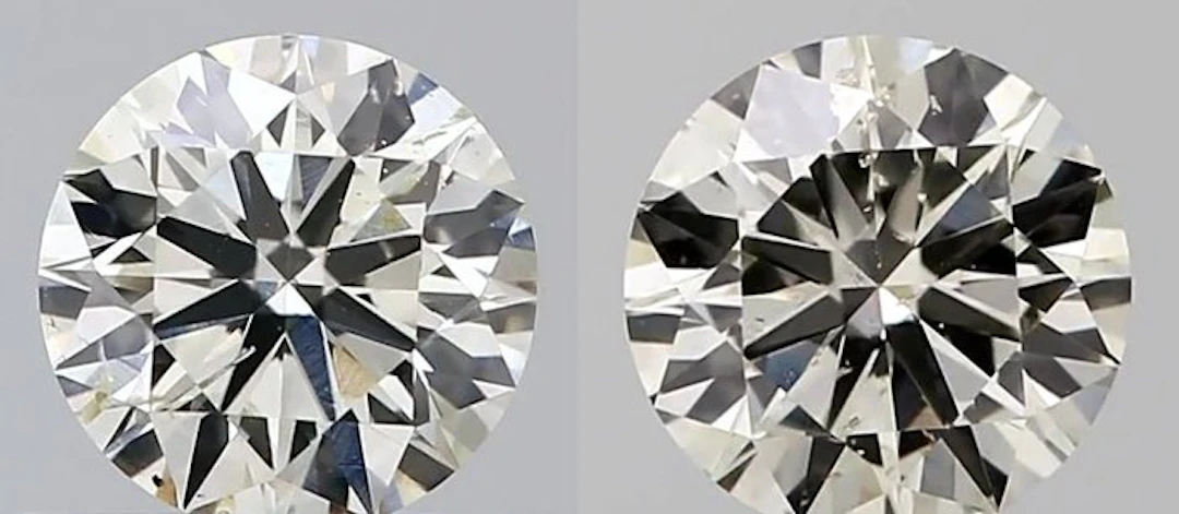 No reserve price - 2 pcs Diamond (Natural) - 0.80 ct...