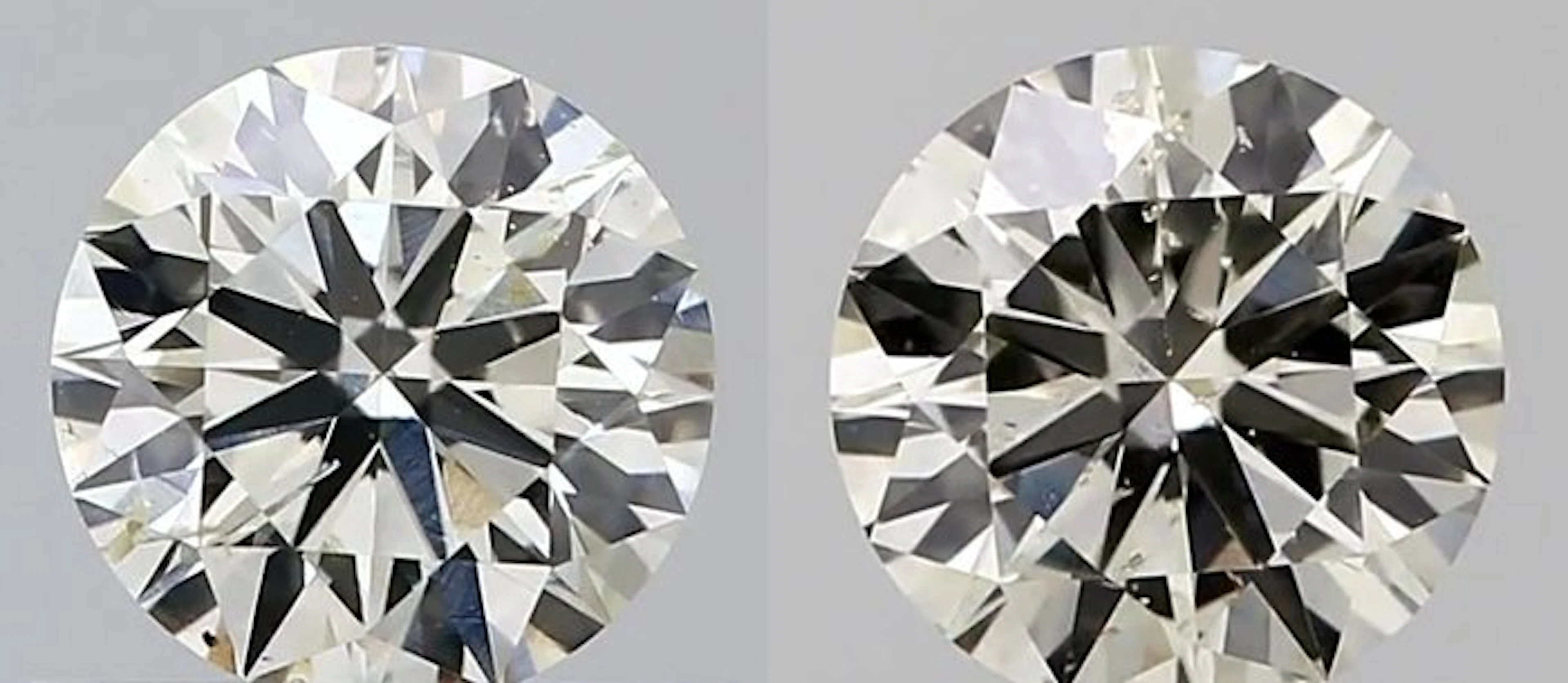 No reserve price - 2 pcs Diamond (Natural) - 0.80 ct...