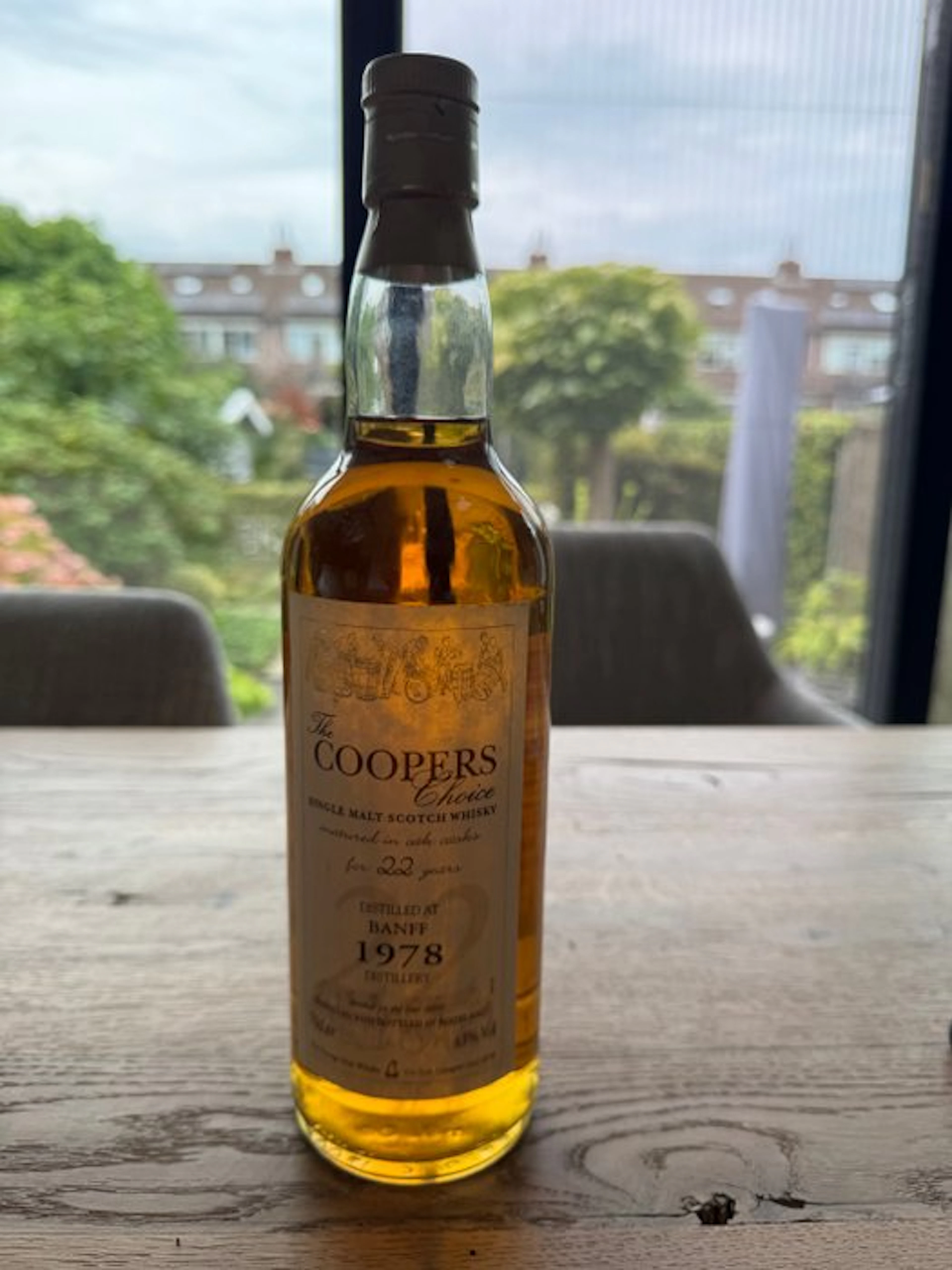 Banff 1978 22 years old The Coopers Choice - The Vintage Malt Whisky - b