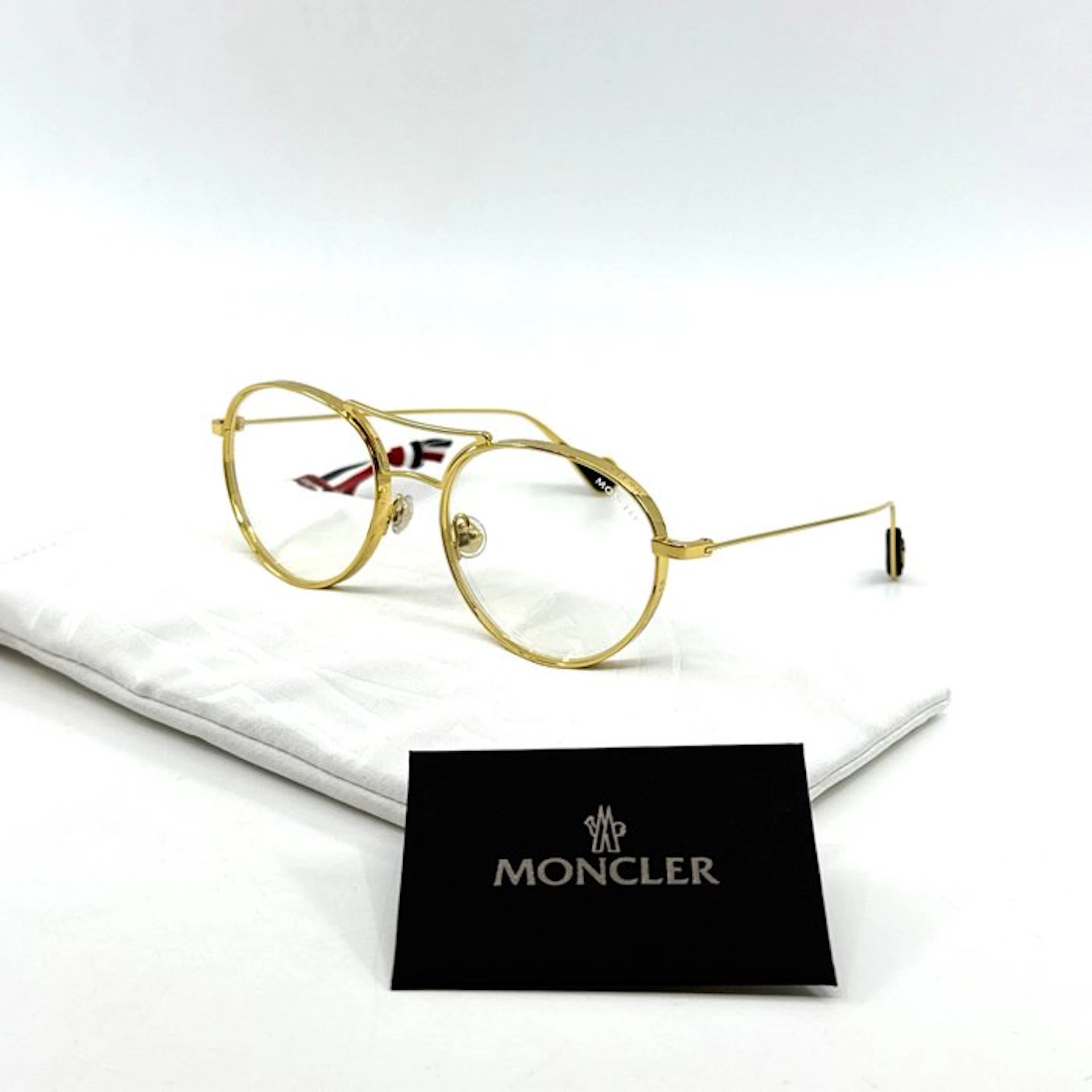 Moncler - *NEW* - NO RESERVE - Gold Metal - Sunglasses