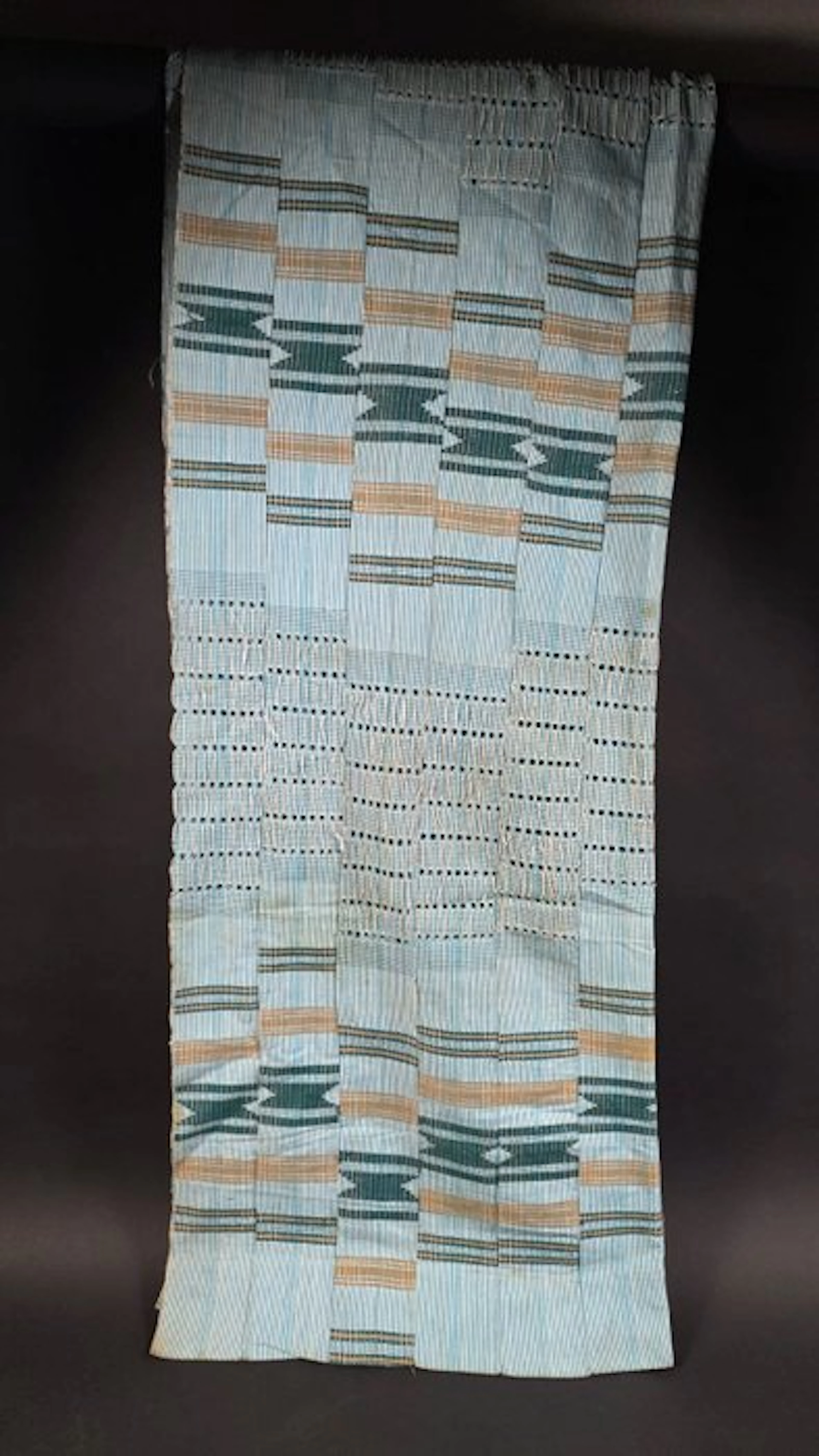 Aso Oke cotton fabric - Yoruba - Nigeria
