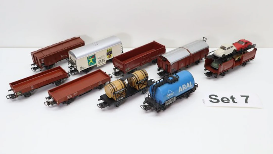 Märklin H0 - Model train passenger carriage set (8) - Marklin H0 set of wagons