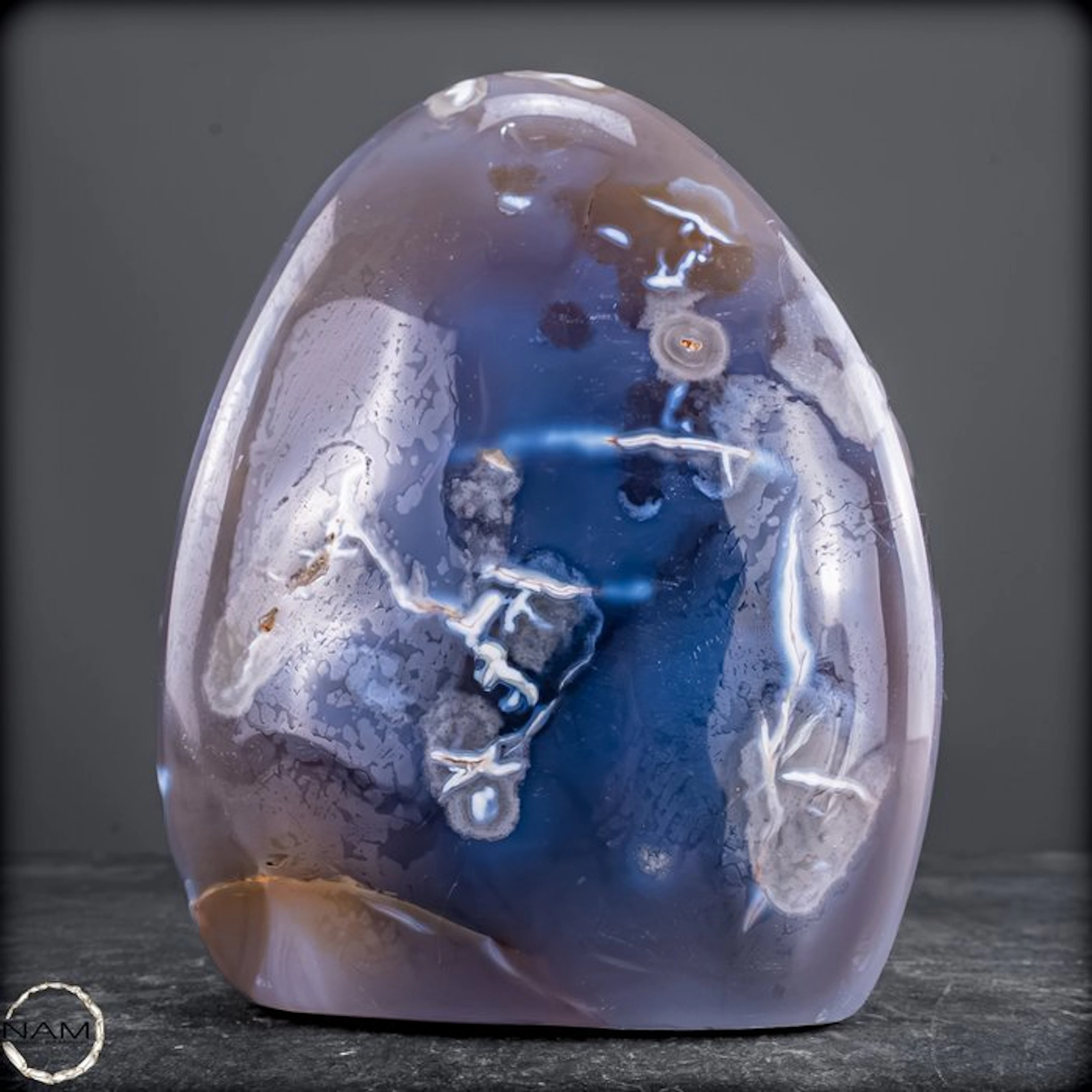 Natural Orca Agate Freeform- 1687.76 g