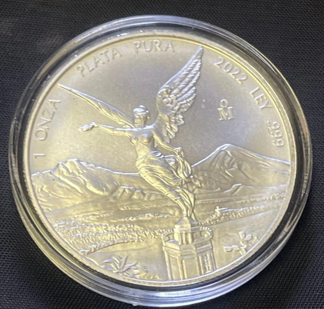 Mexico. 1 Onza 2022, Libertad .999 Fine Silver (No reserve price)