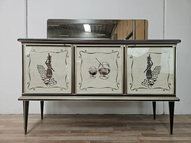 Umberto Mascagni - Credenza - 1950s sideboard by Umberto Mascagni