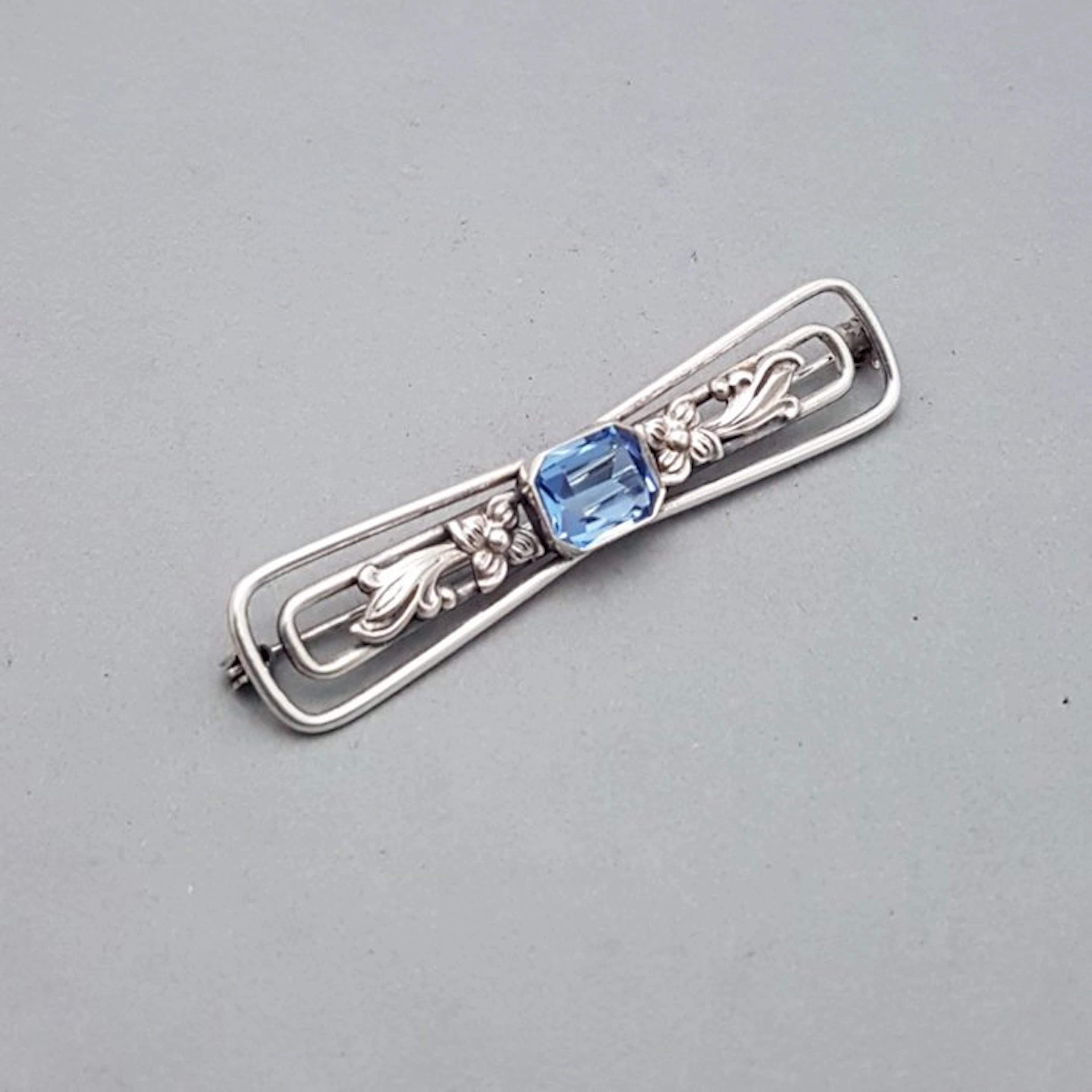 Silver, Art Deco - Brooch