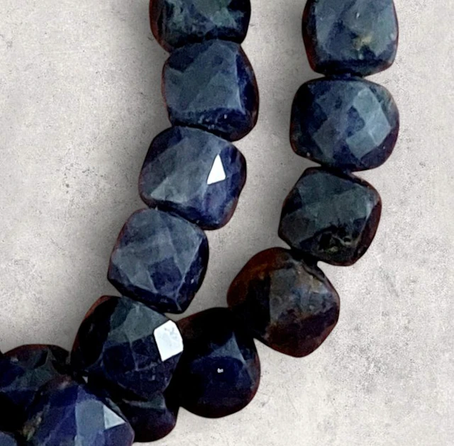Midnight blue sapphire