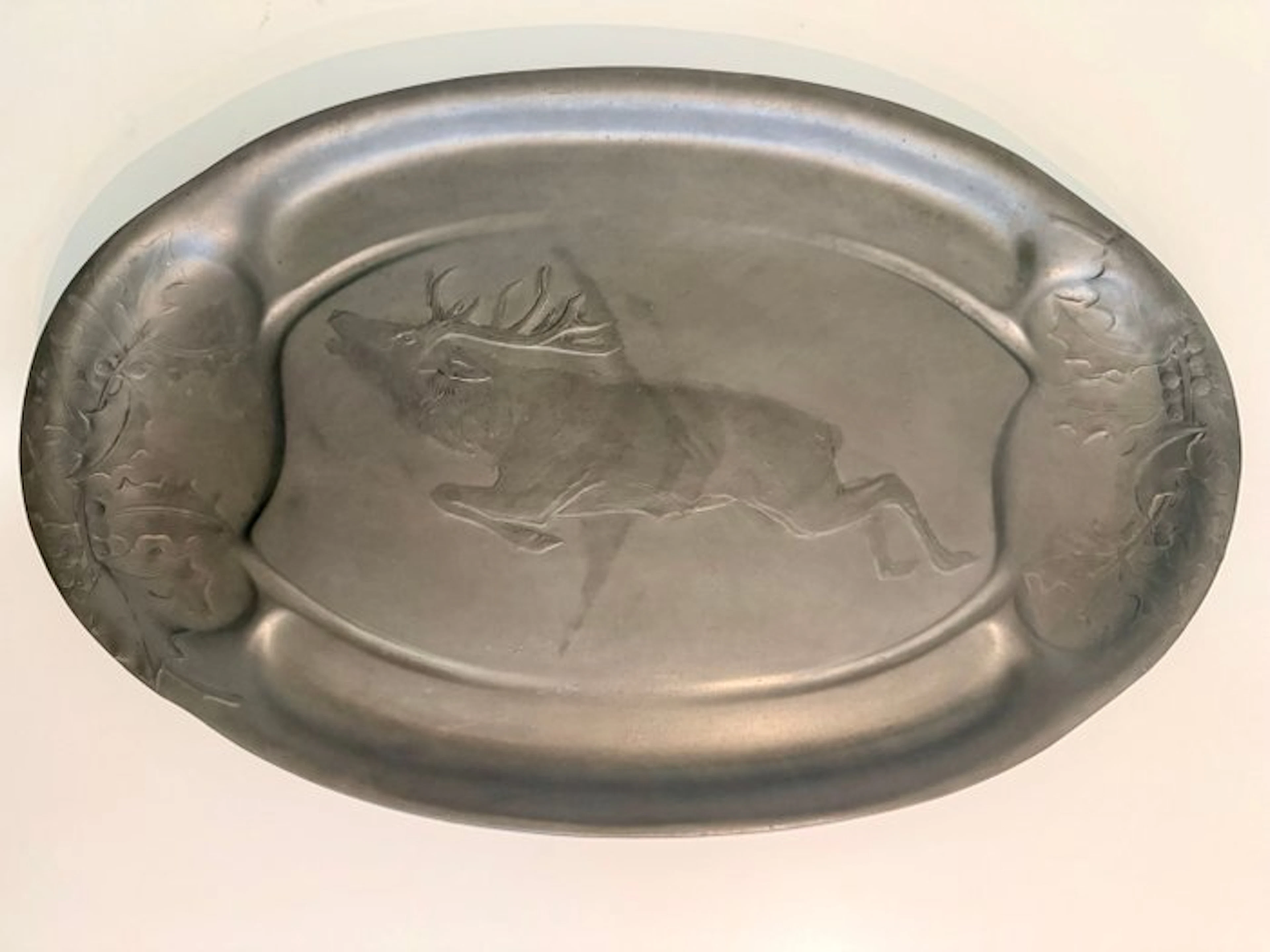 Kayserzinn - Platter - 4649 - Tin - Meat platter - Venison